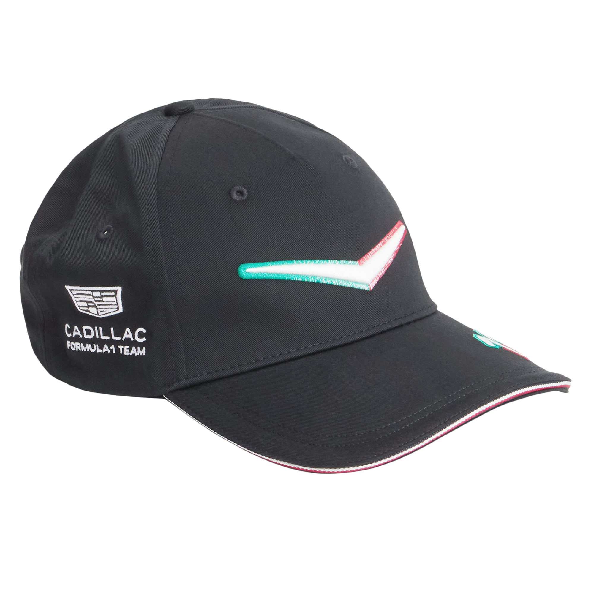 Unisex Tommy Hilfiger Sergio Perez Black Cadillac F1 Team Mexico Adjustable Hat