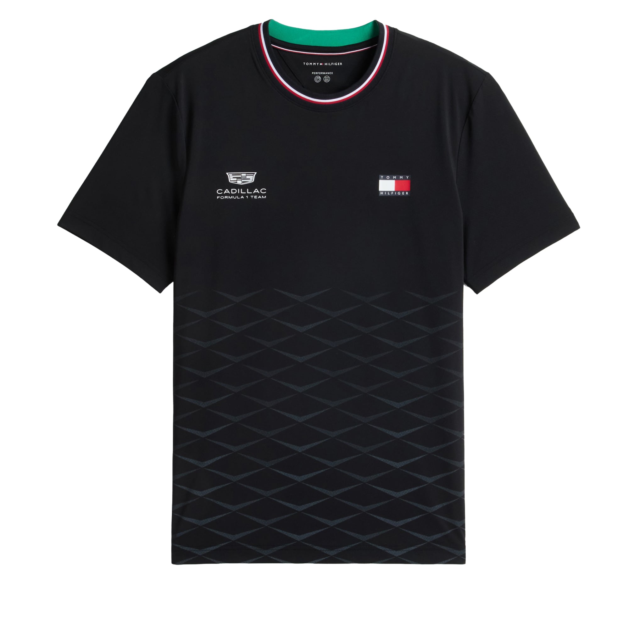 Unisex Tommy Hilfiger Sergio Perez Black Cadillac F1 Team Mexico Jersey