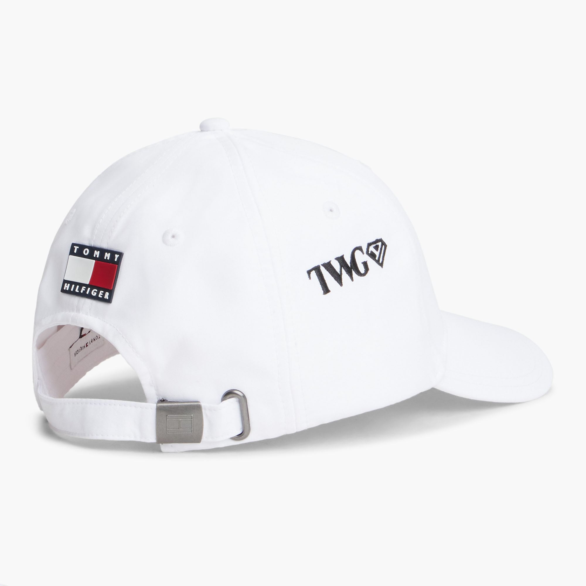 Unisex Tommy Hilfiger Valtteri Bottas White Cadillac F1 Team Replica Adjustable Hat