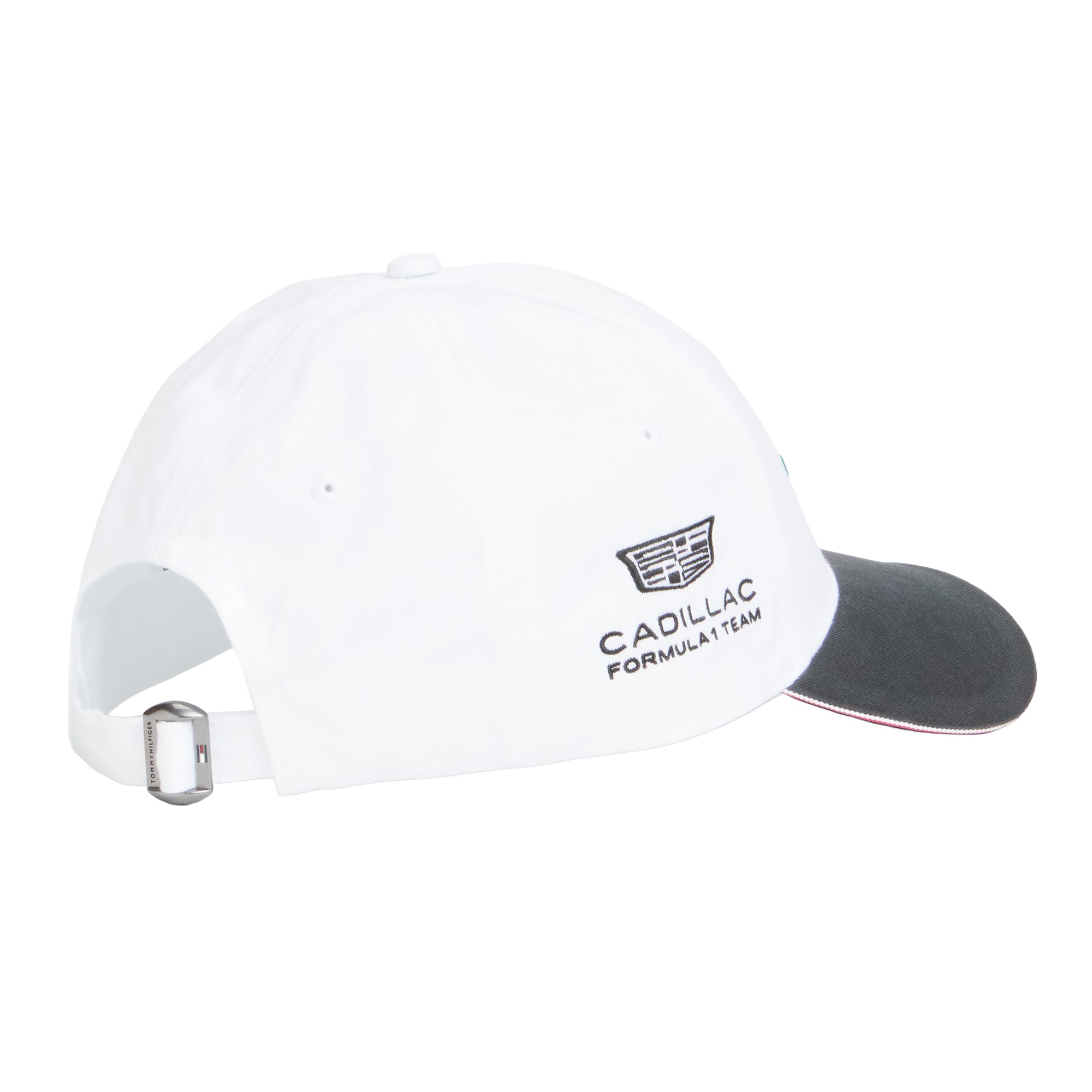 Unisex Tommy Hilfiger White Cadillac F1 Team Mexico Chevron Hat