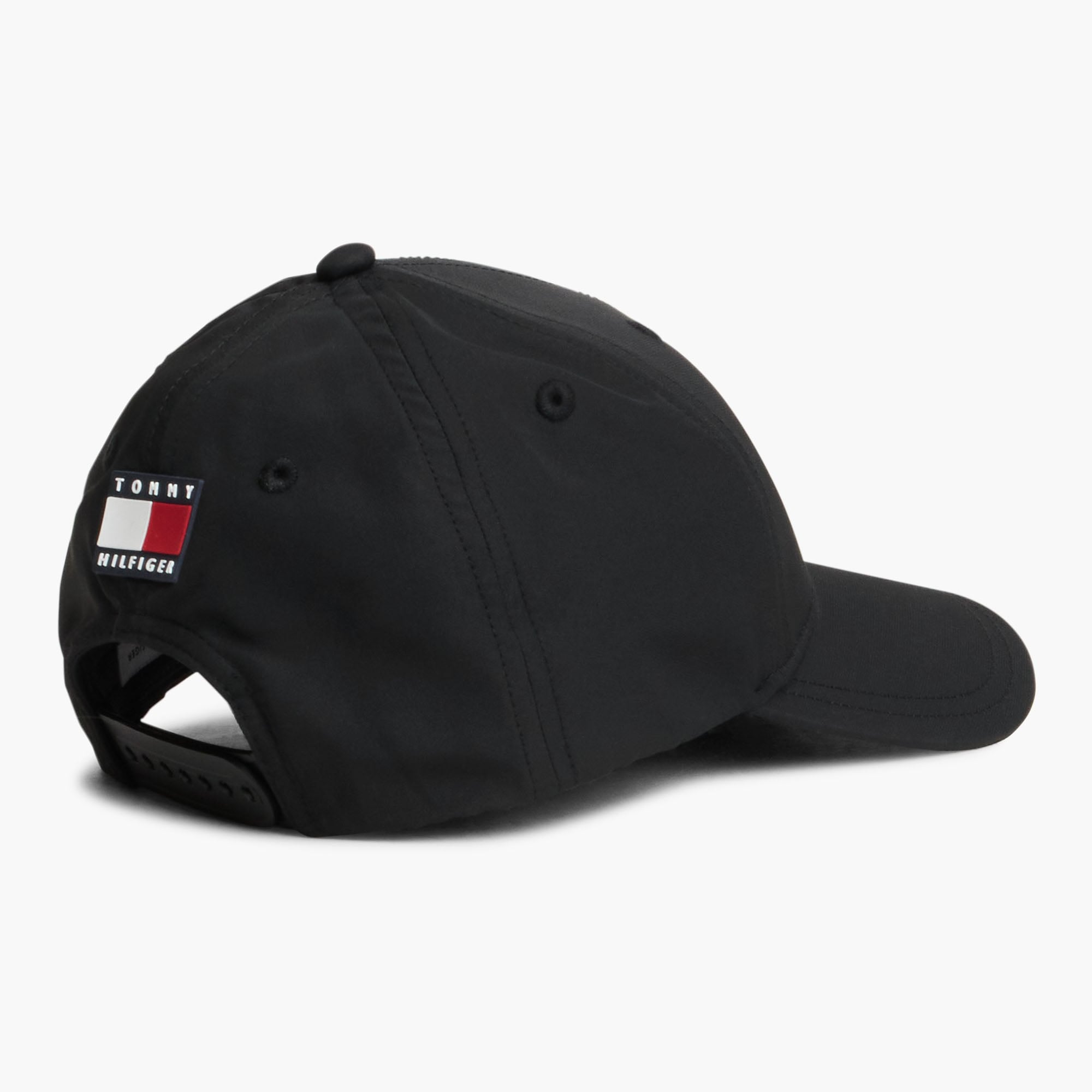 Youth Tommy Hilfiger Black Cadillac F1 Team Replica Adjustable Hat
