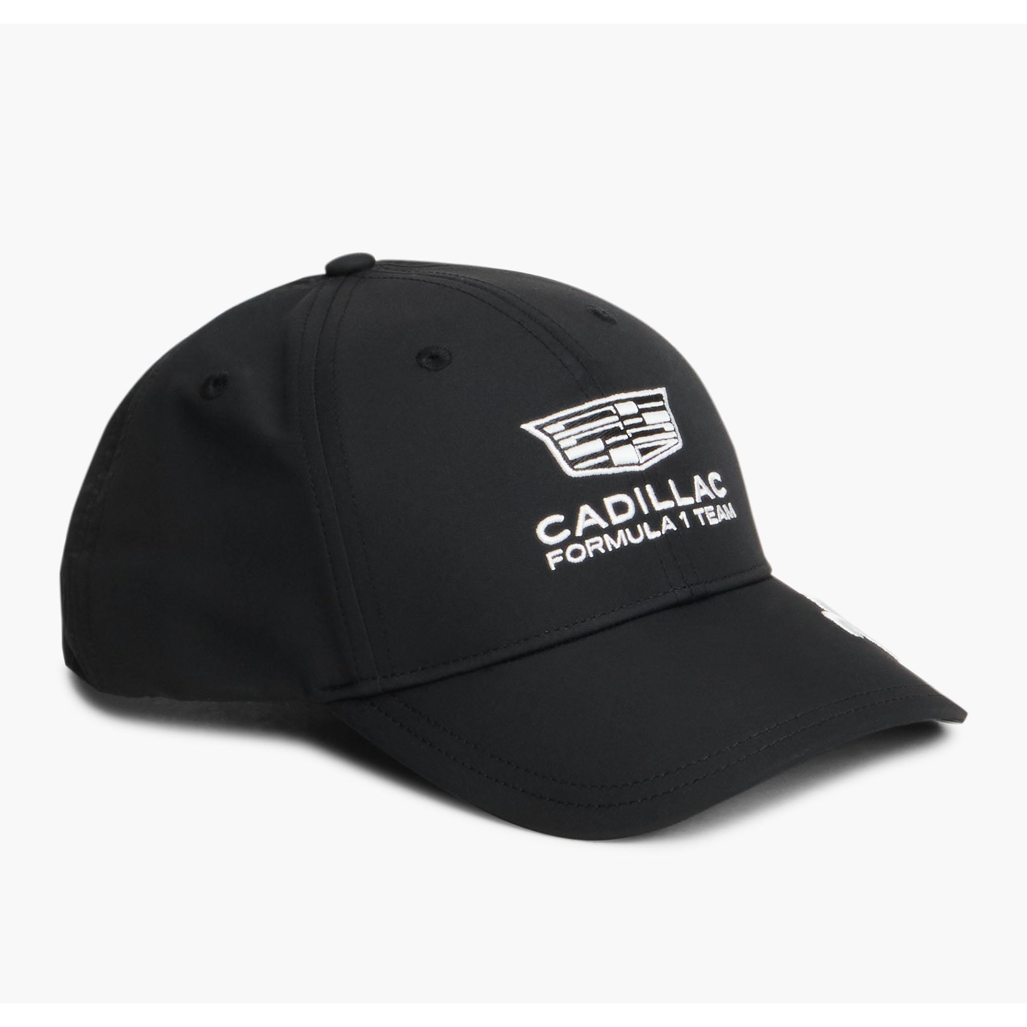 Youth Tommy Hilfiger Black Cadillac F1 Team Replica Adjustable Hat
