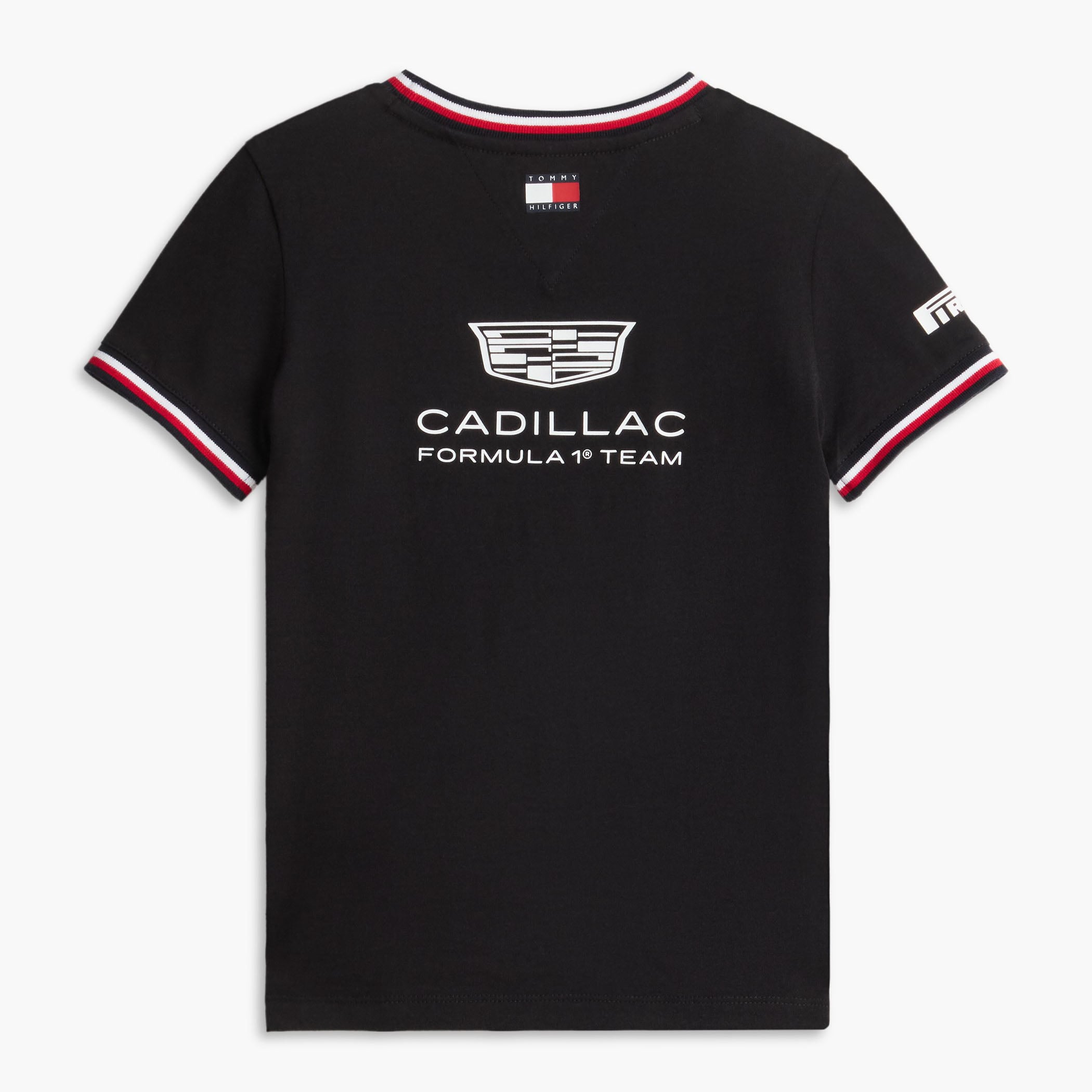 Youth Tommy Hilfiger Black Cadillac F1 Team Replica T-Shirt
