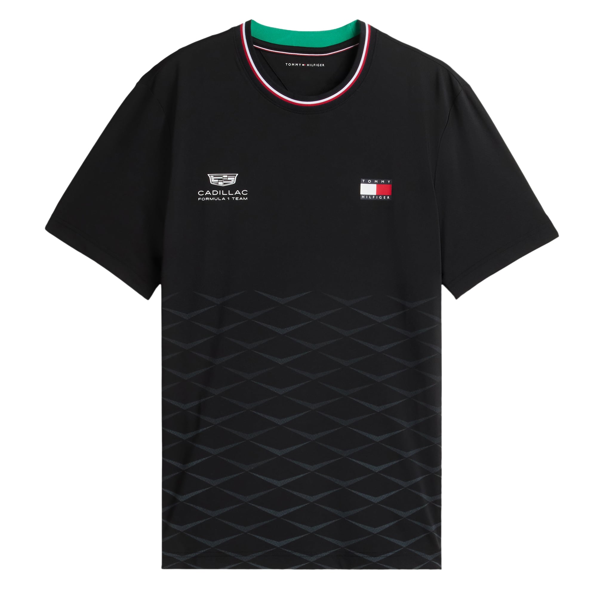 Youth Tommy Hilfiger Sergio Perez Black Cadillac F1 Team Mexico Jersey