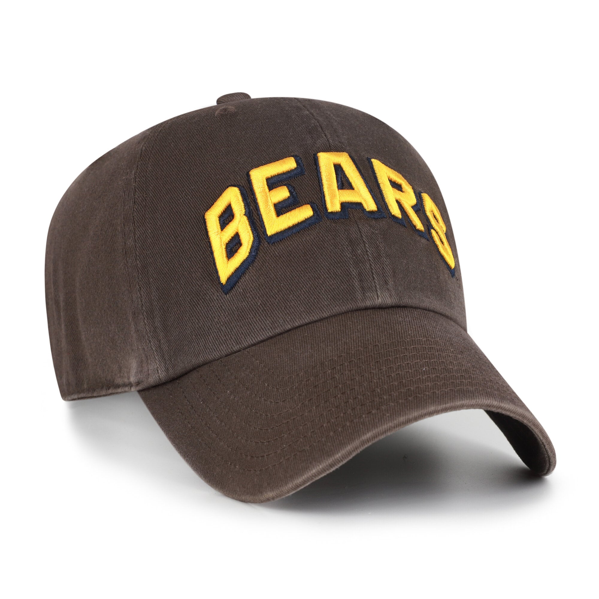 Men's '47  Khaki Cal Bears Vault Clean Up Adjustable Hat