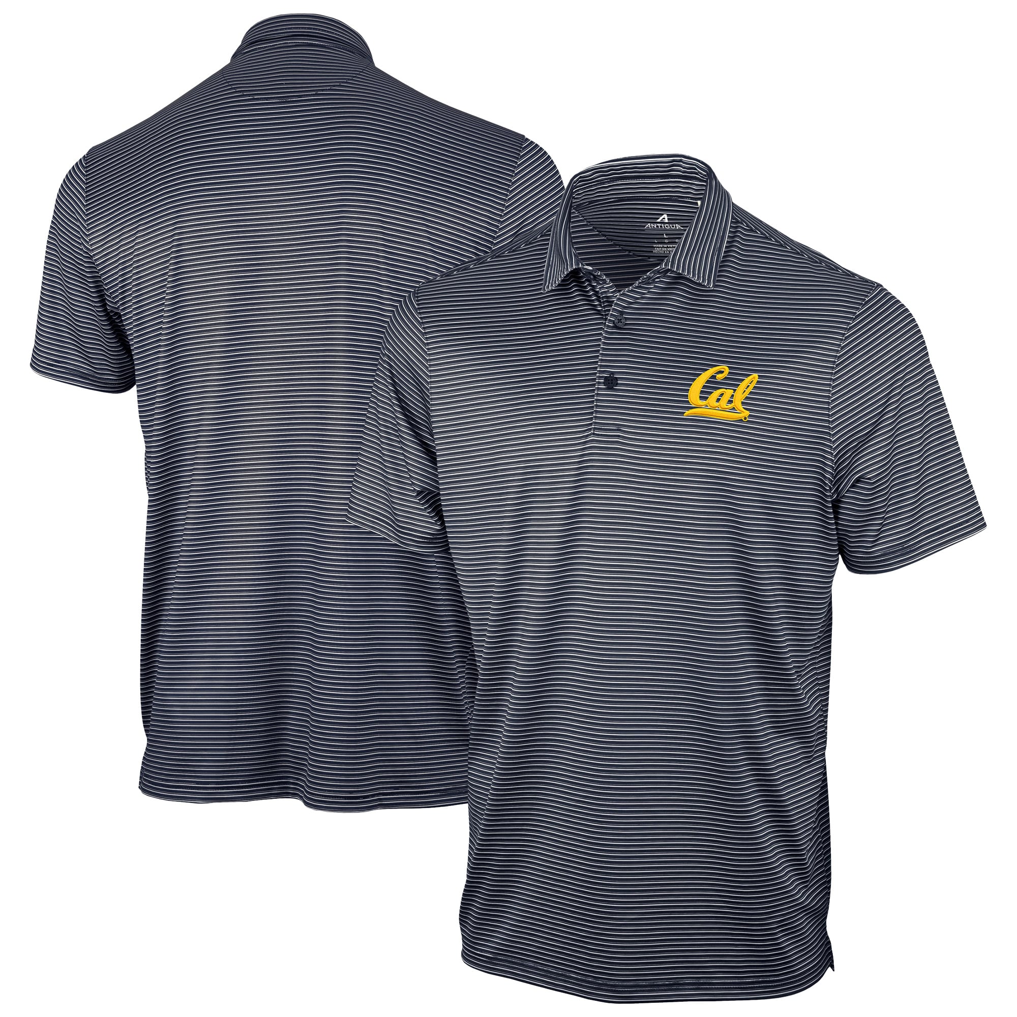 Men's Antigua Navy Cal Bears Eager Polo