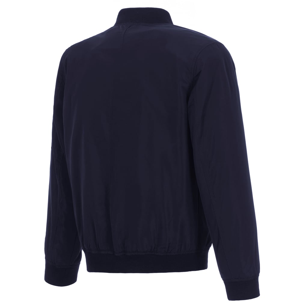 Men's JH Design Navy Cal Bears Nylon Full-Zip Bomber Jacket