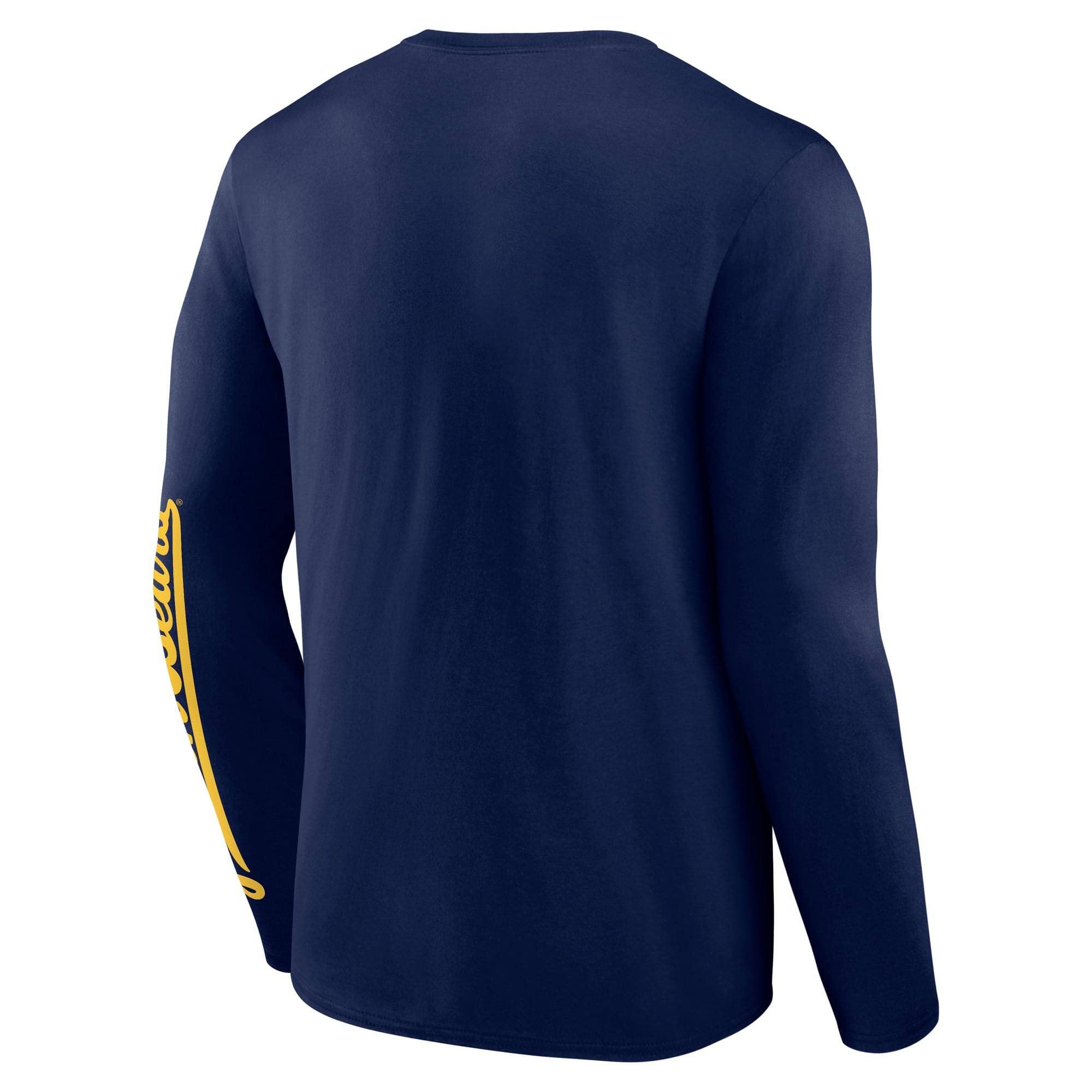 T-shirt à manches longues pour homme, logo athlétique bleu marine Cal Bears, principal