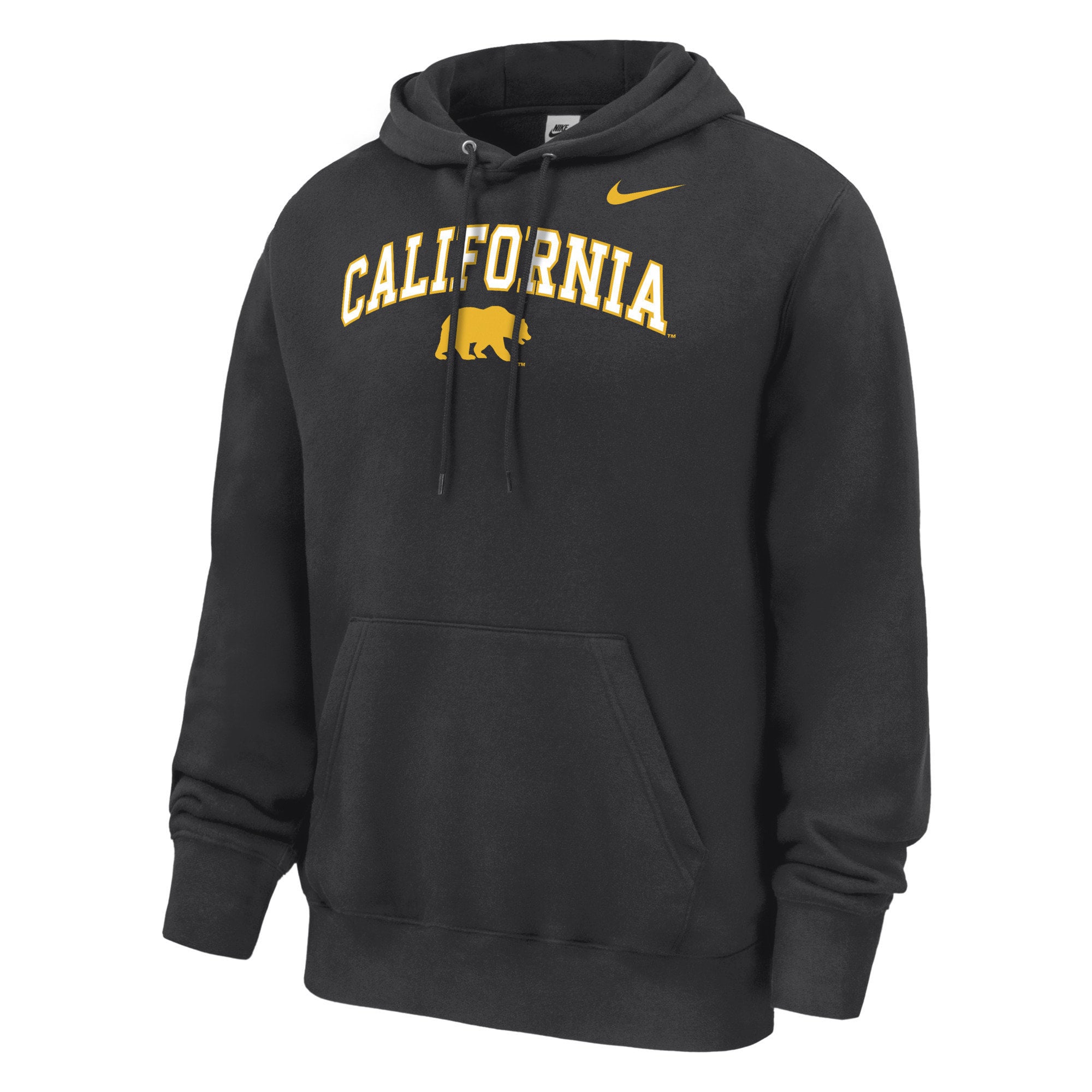 Men's Nike Black UC Berkeley Club Fleece Hoodie