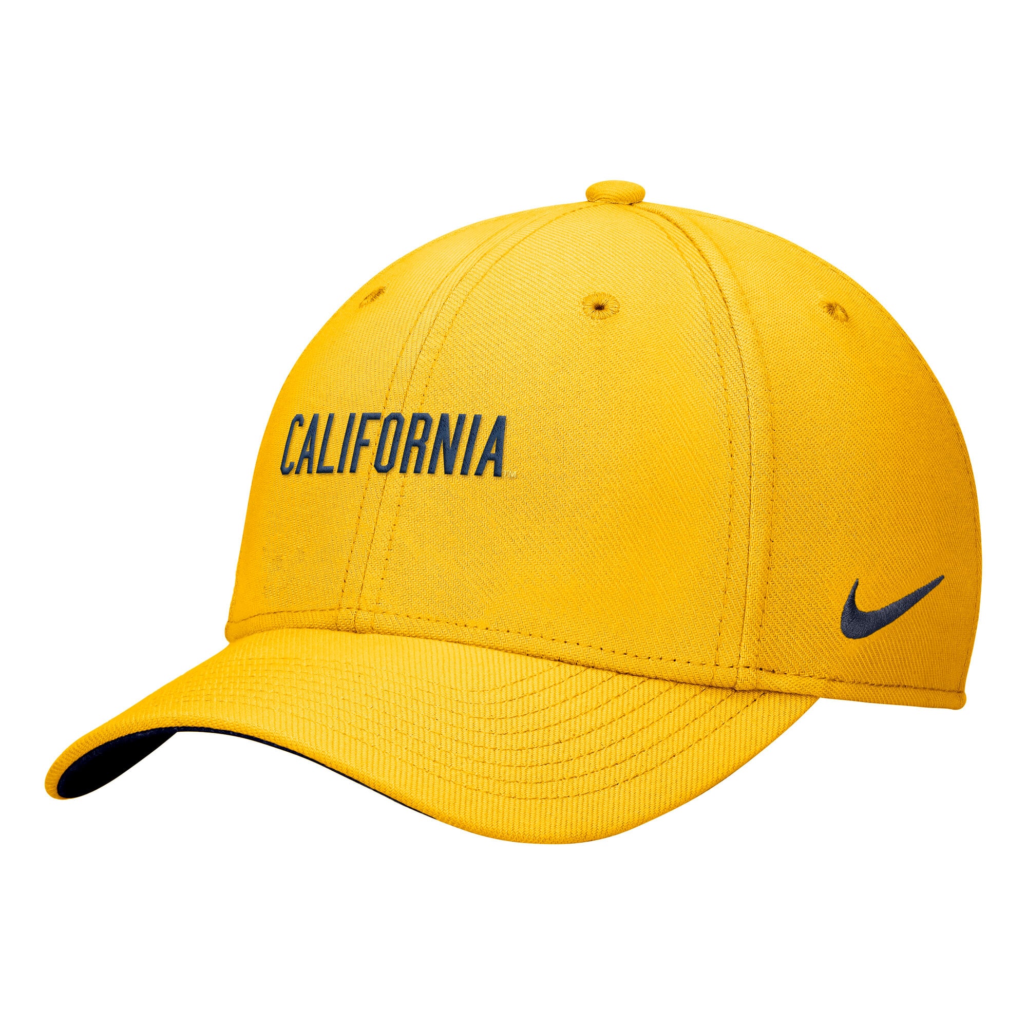 Casquette Nike Gold Cal Bears Primetime SwooshFlex Dri-FIT pour homme