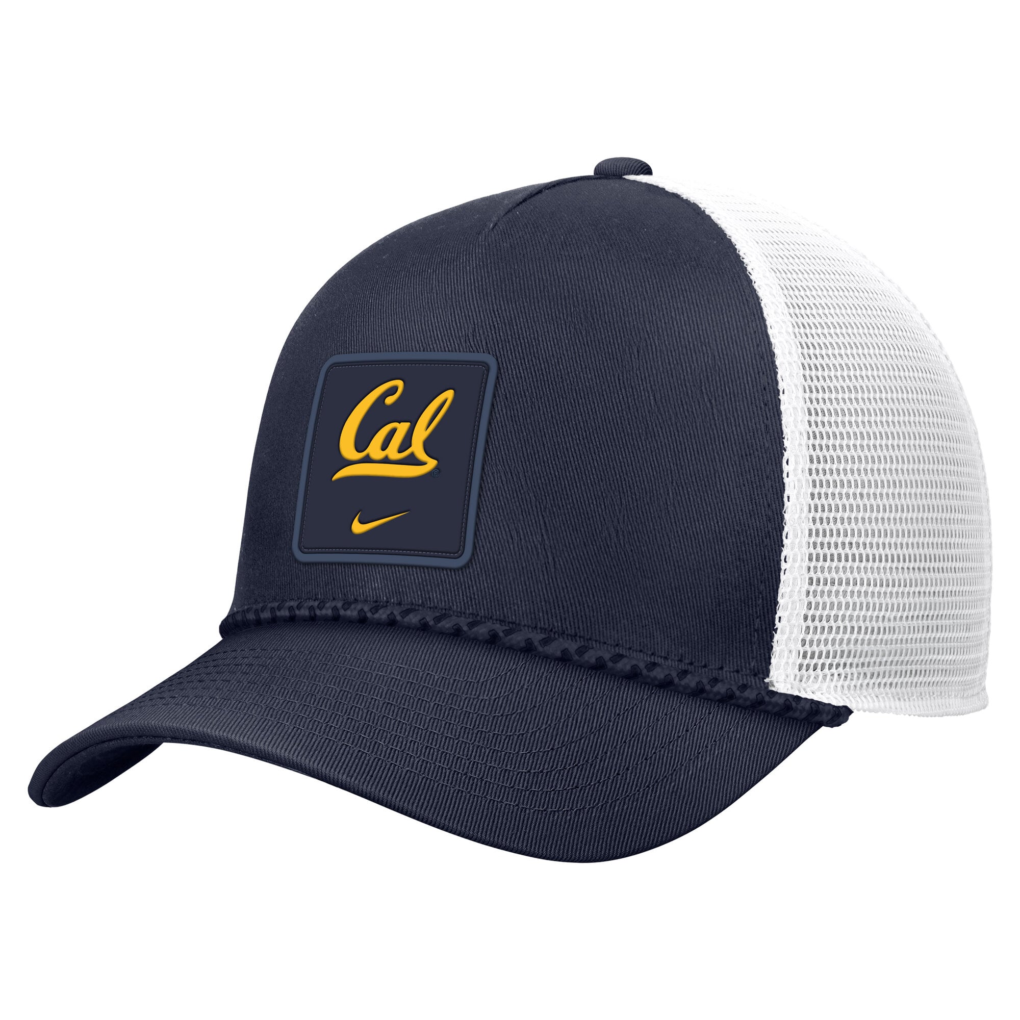 Casquette trucker ajustable Nike Cal Bears 2026 On-Field Rope pour homme, bleu marine