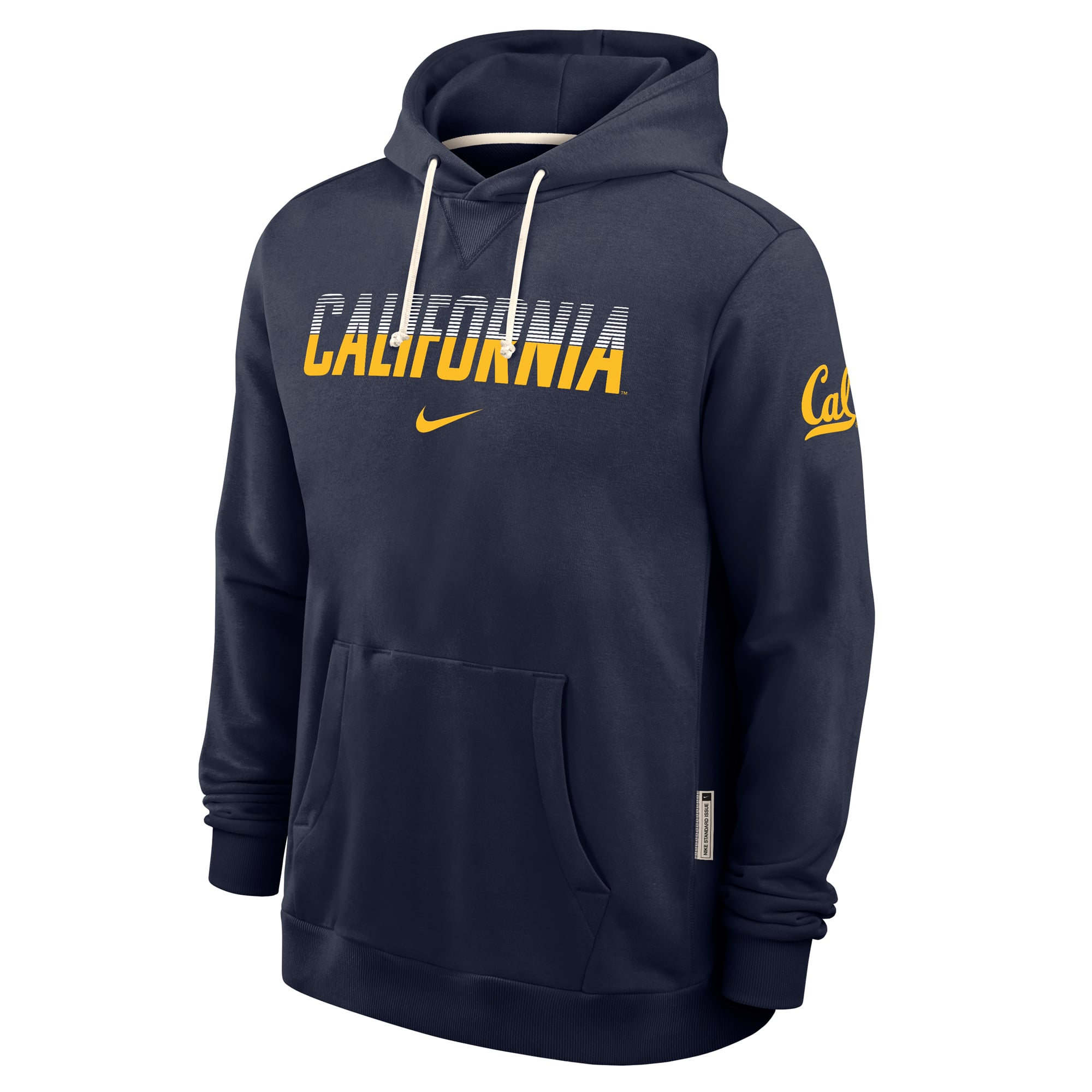 Men's Nike Navy Cal Bears 2026 Sideline Standard Issue Dri-FIT Hoodie