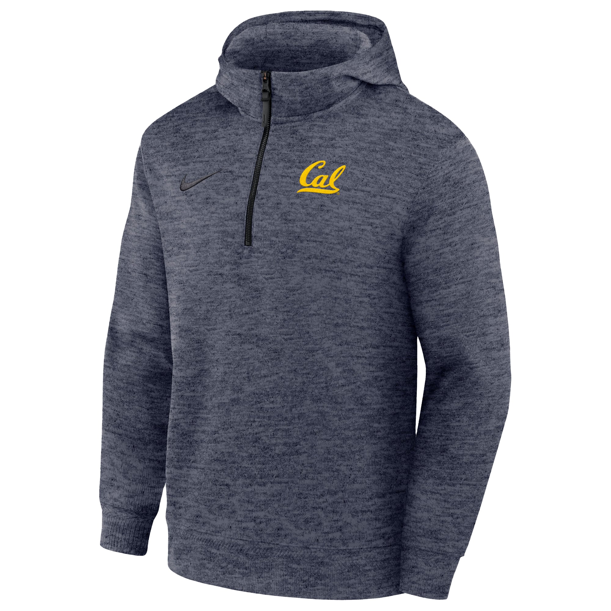 Men's Nike Navy Cal Bears Coaches Dri-FIT Half-Zip Hoodie
