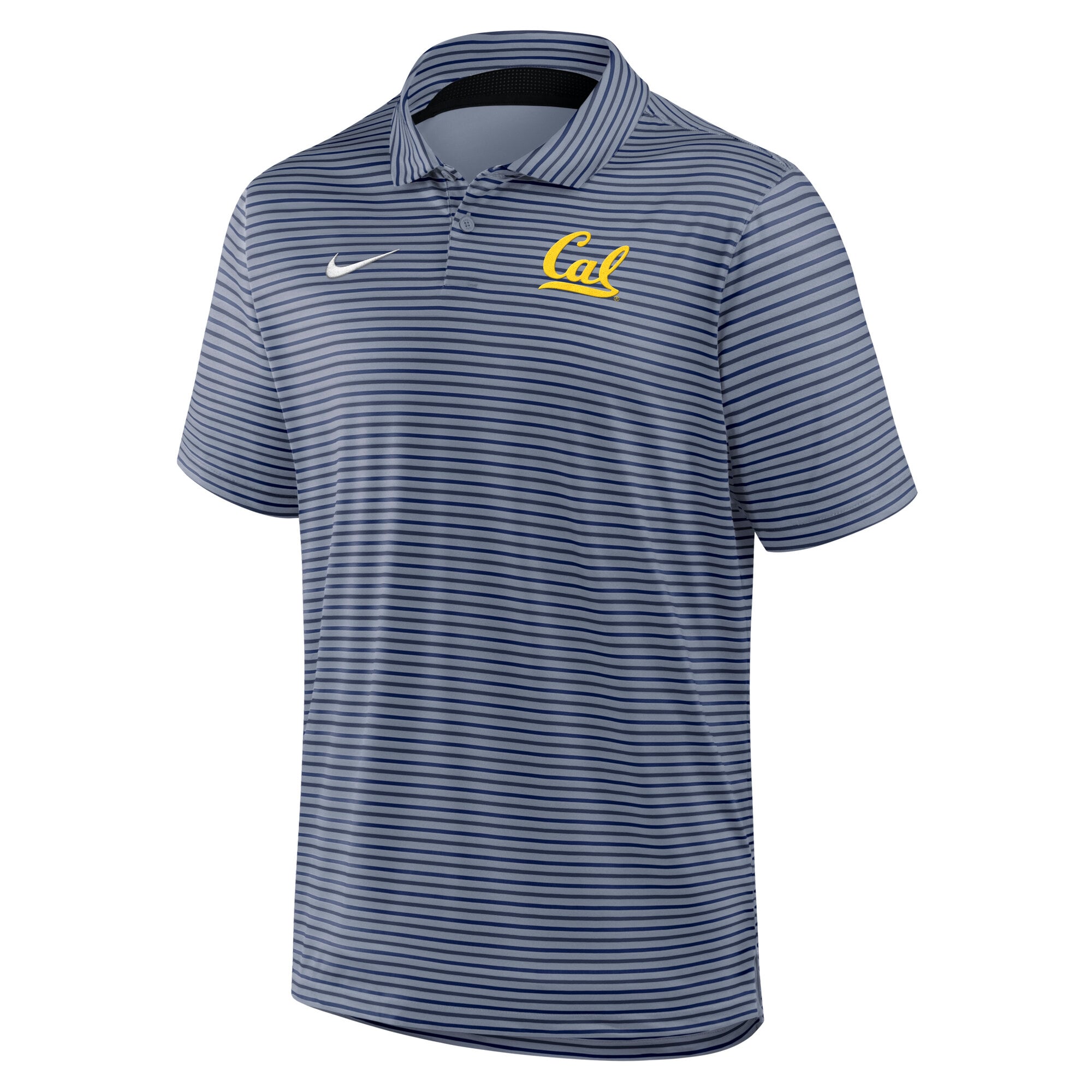 Polo Nike Cal Bears Dri-FIT Tour Stripe bleu marine pour homme