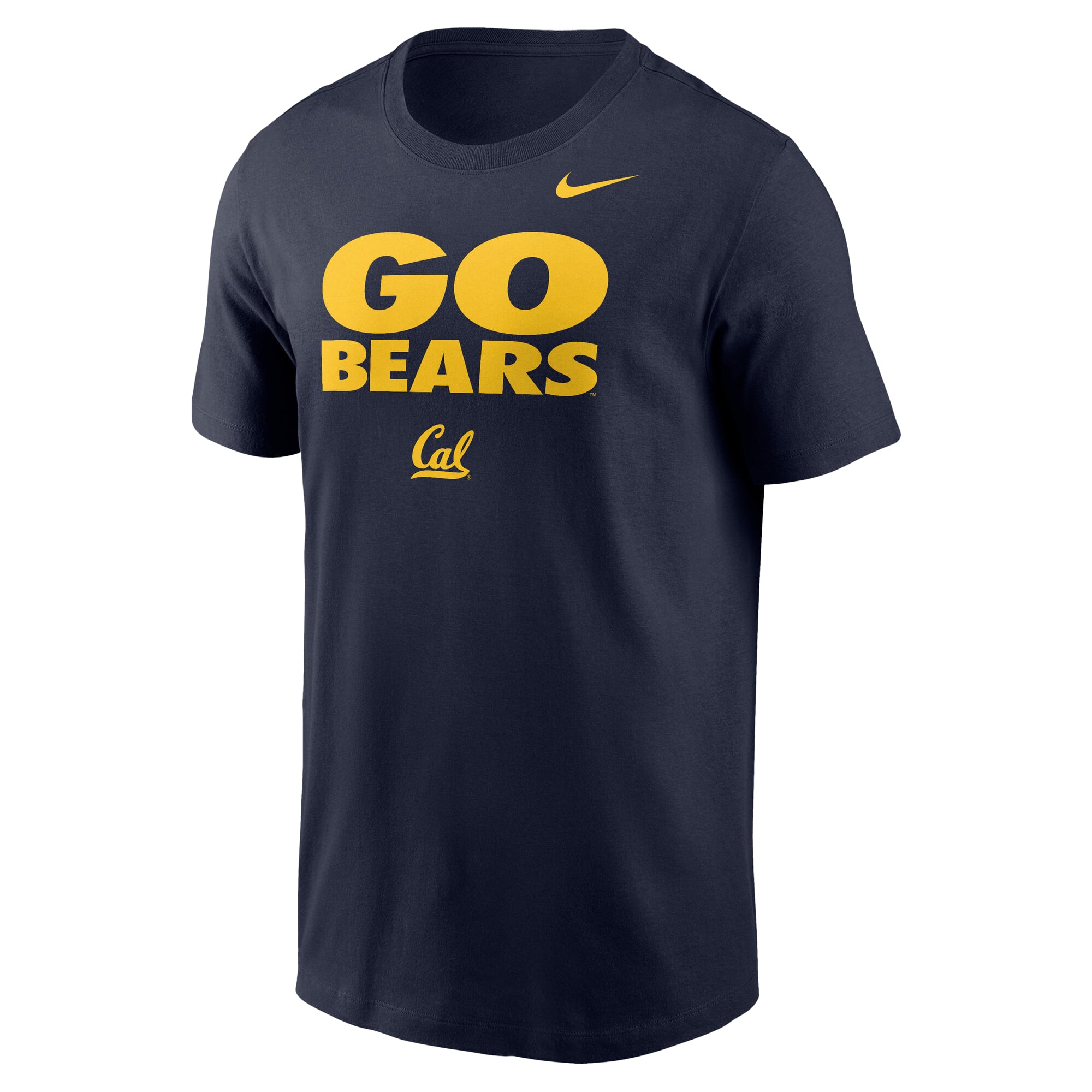 T-shirt d'entraînement Nike Cal Bears bleu marine pour homme, technologie Dri-FIT