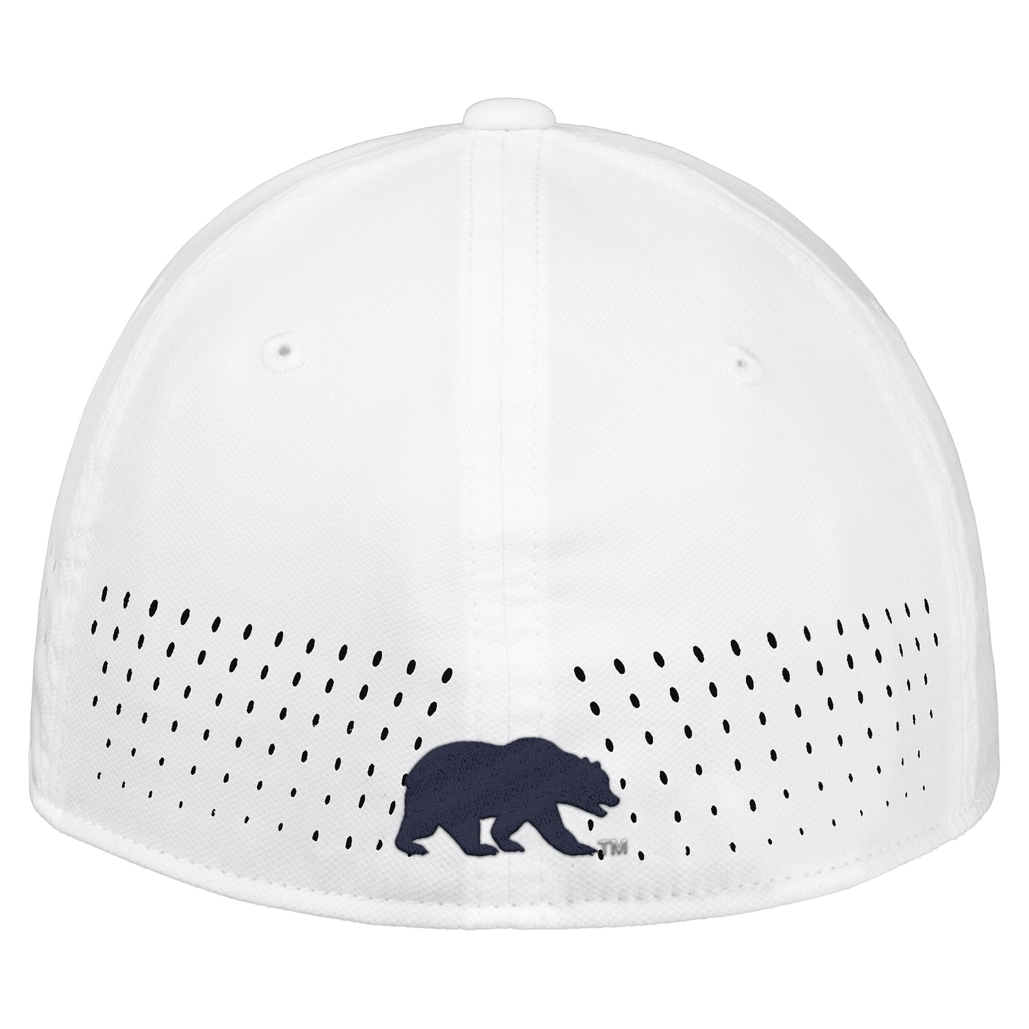 Men's Nike White Cal Bears 2026 On-Field AeroBill SwooshFlex Dri-FIT Hat