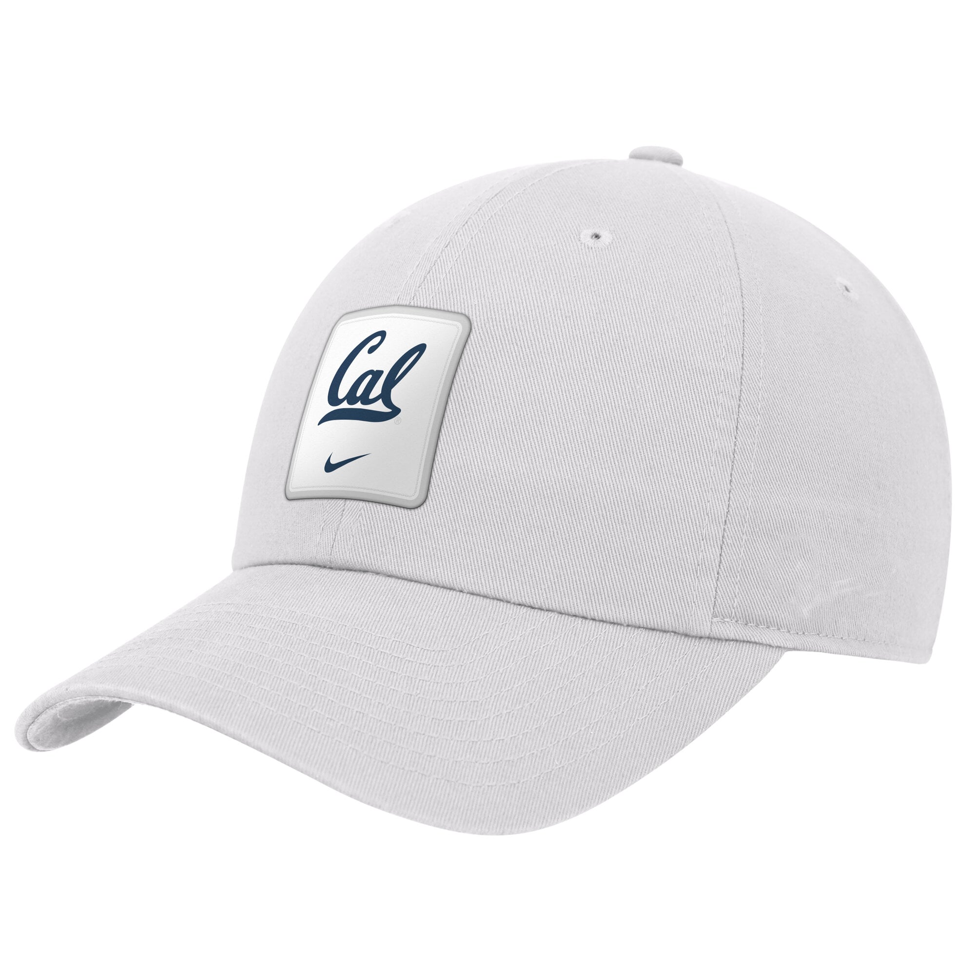 Men's Nike White Cal Bears 2026 On-Field Club Adjustable Hat