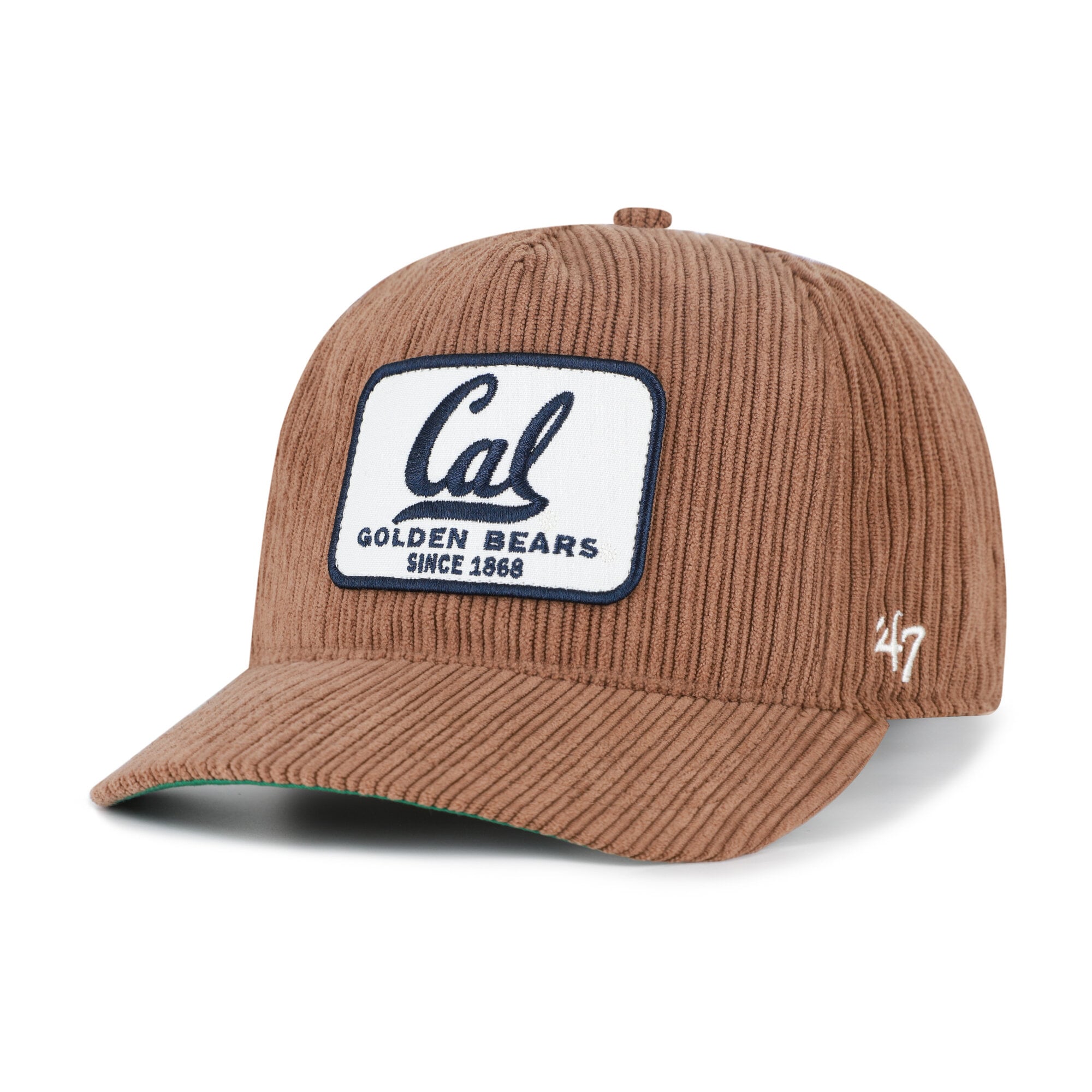 Chapeau unisexe '47 Brown Cal Bears en velours côtelé à patchs et attelage réglable