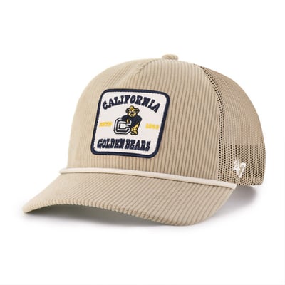 Cal Bears '47 Unisex Cordlandia Hitch Adjustable Hat - Khaki