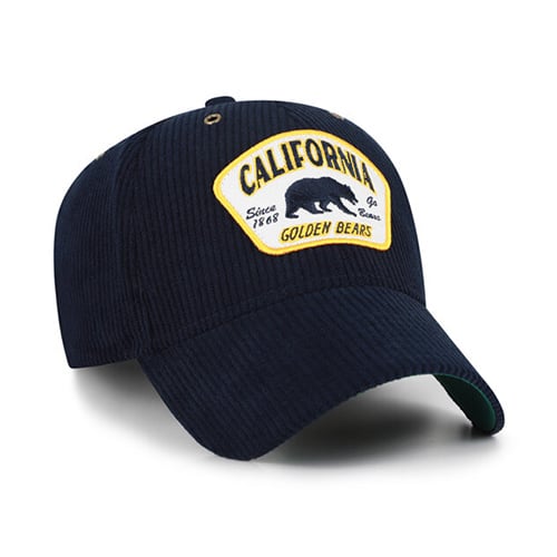 Casquette unisexe ajustable '47 Navy Cal Bears Accordia en velours côtelé MVP