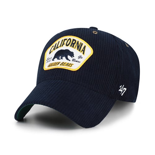 Casquette unisexe ajustable '47 Navy Cal Bears Accordia en velours côtelé MVP
