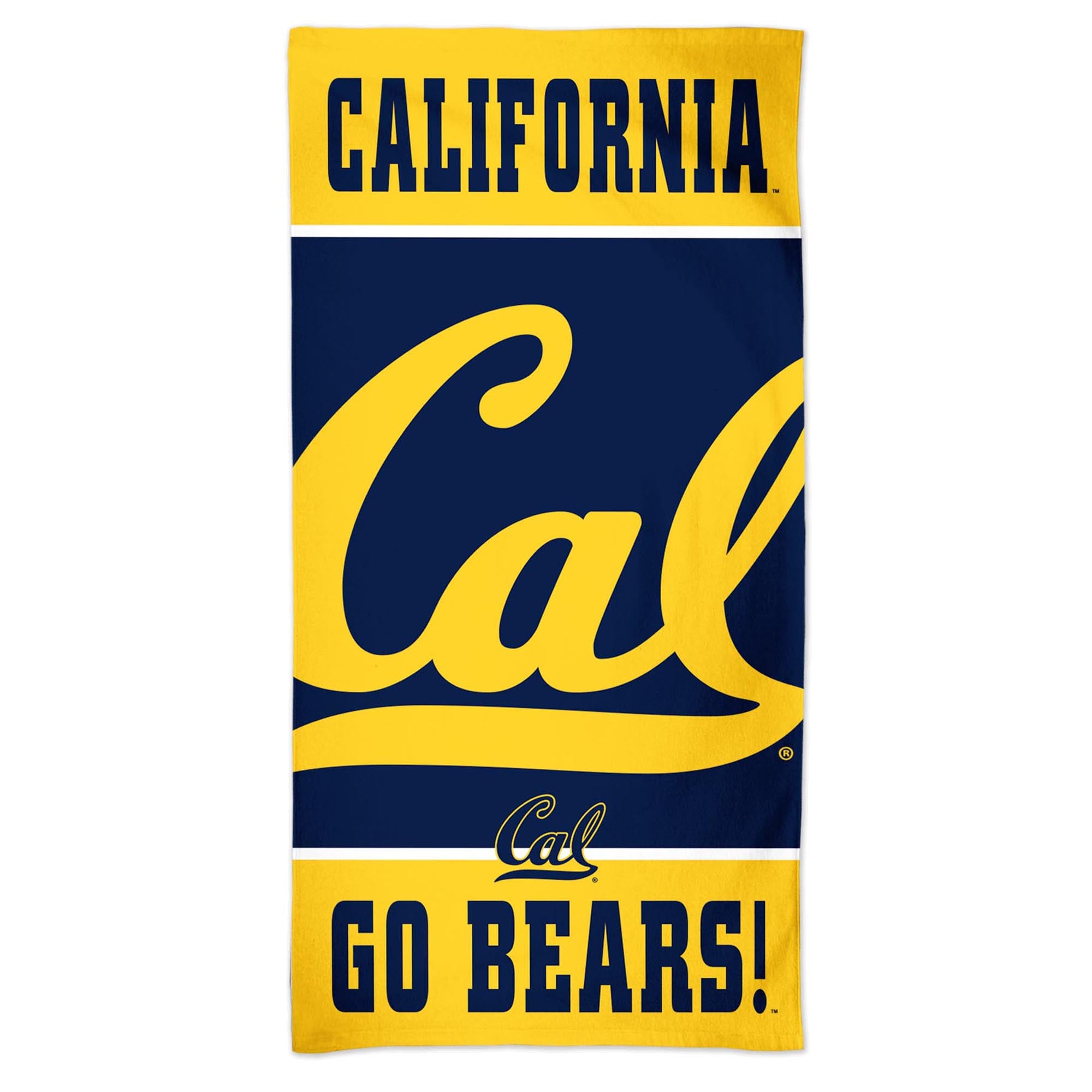 Serviette de plage Spectra WinCraft Cal Bears 30'' x 60''