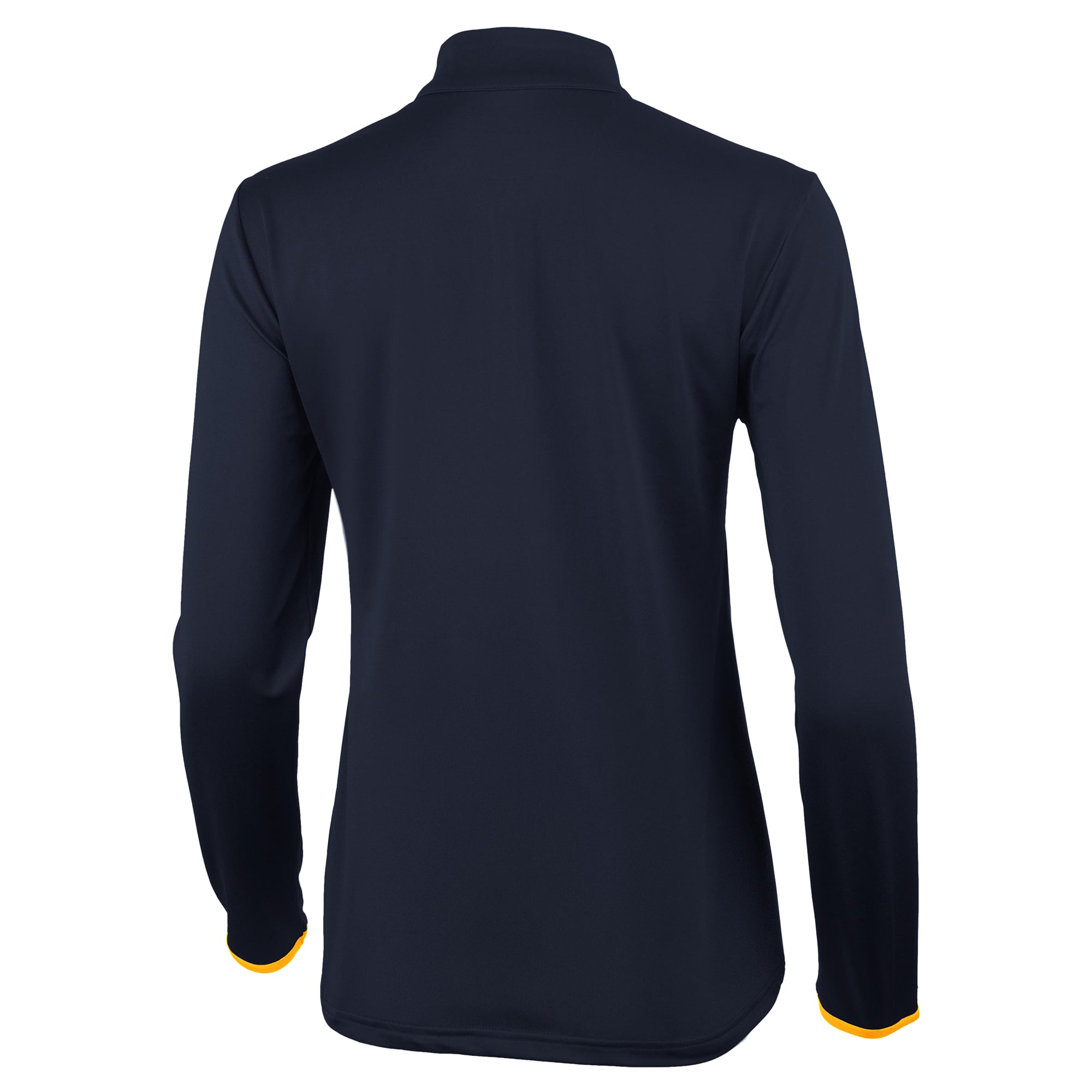 Pull à col zippé Antigua pour femme, bleu marine et or, Cal Bears Brink