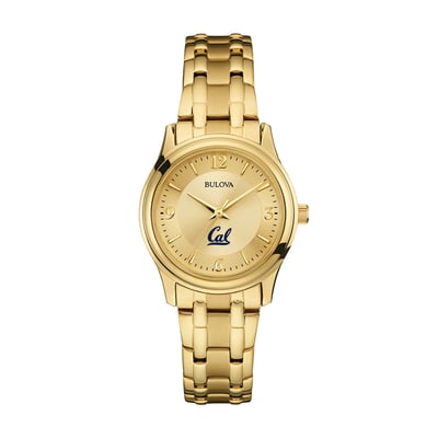 Cal Bears Bulova Women's Gold-Tone Watch