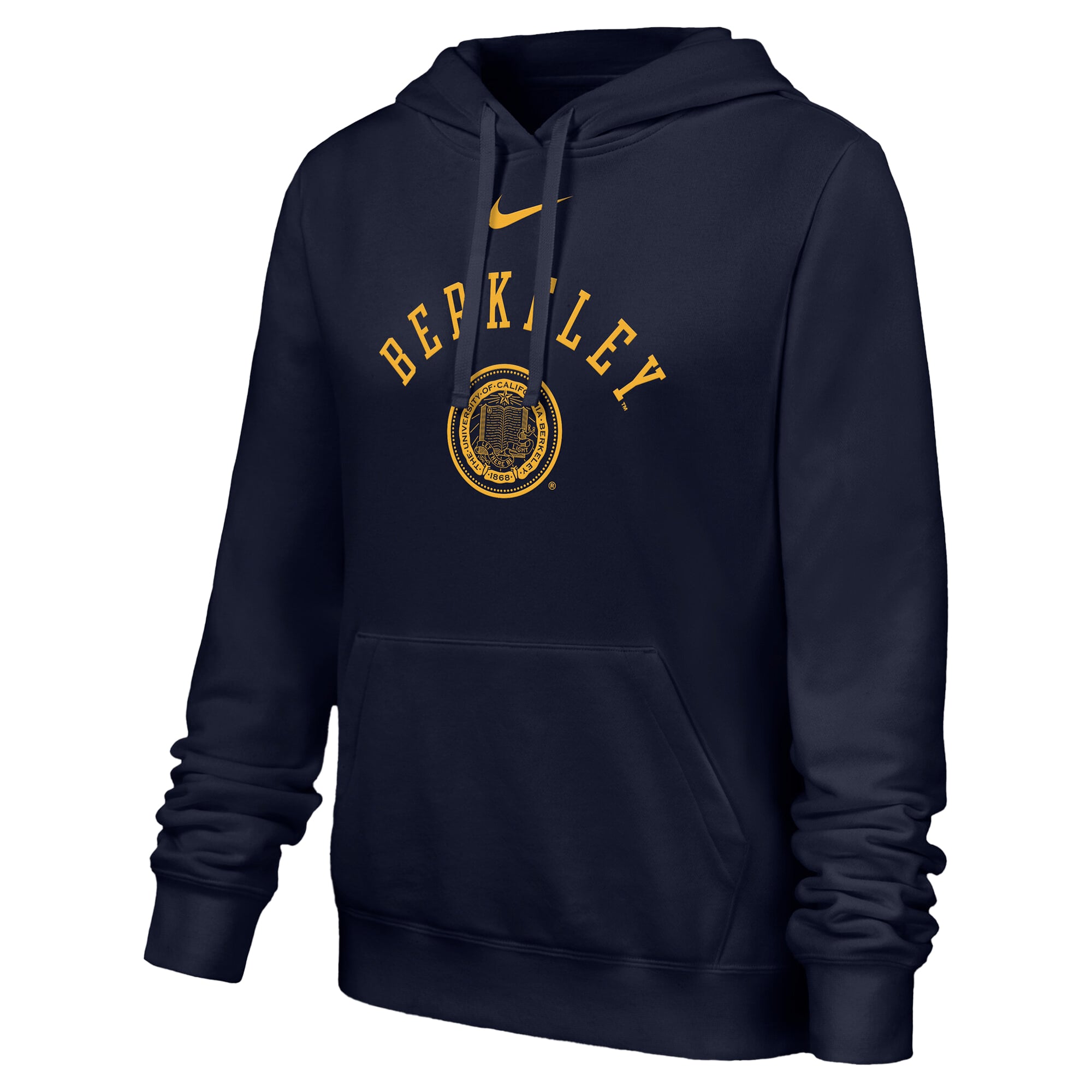 Sweat à capuche polaire Nike bleu marine Cal Bears Club pour femme