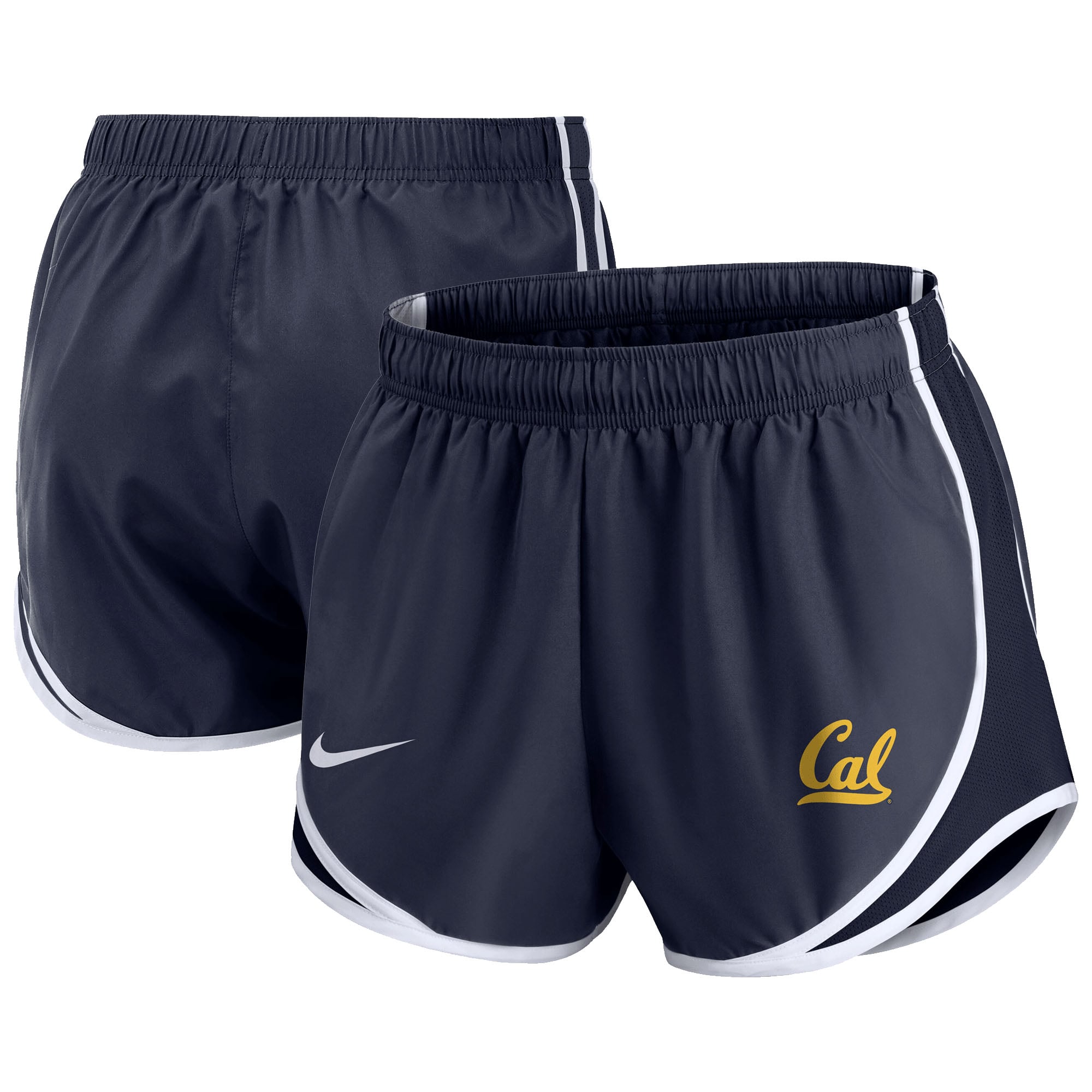 Short Nike Cal Bears Tempo Dri-FIT bleu marine pour femme