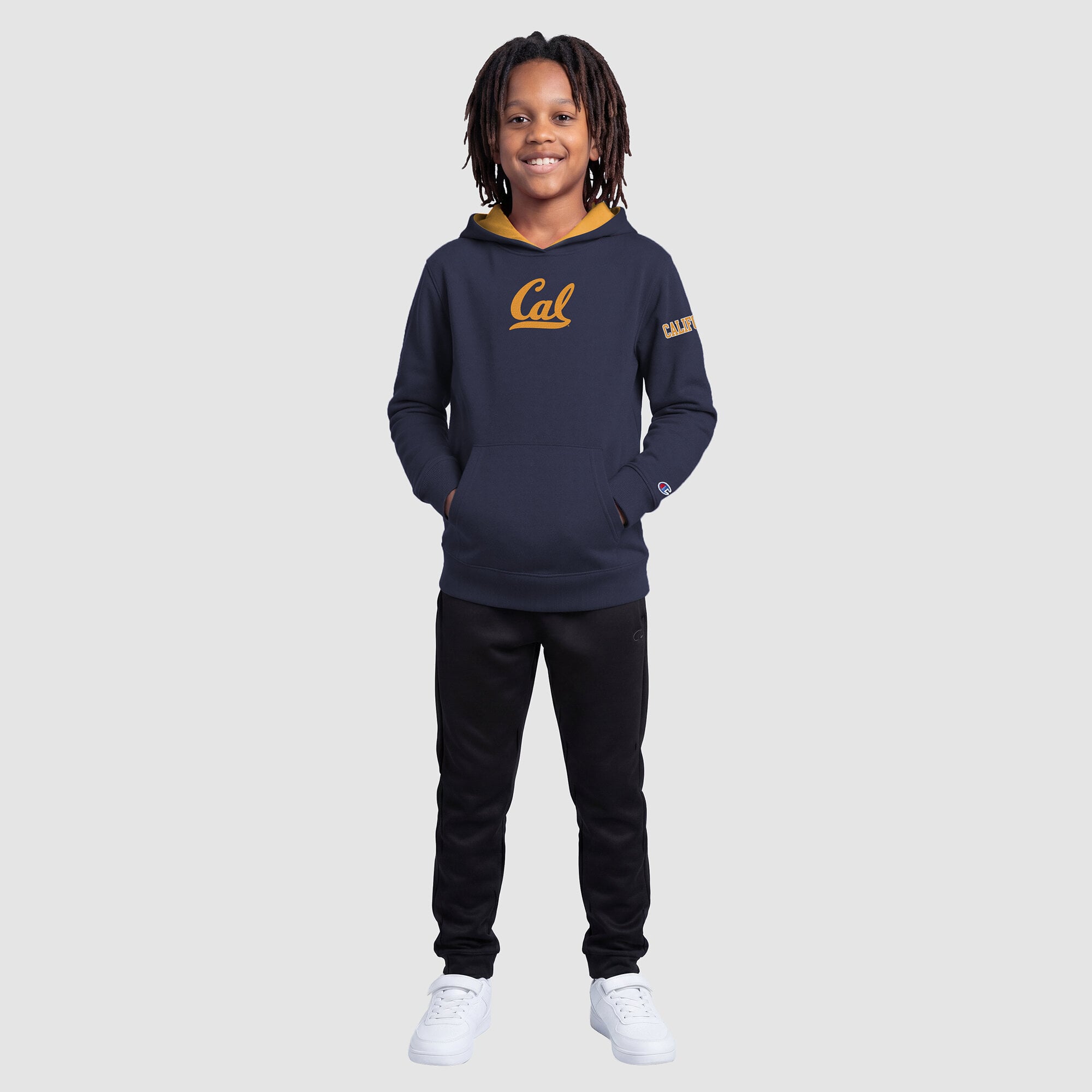 Youth Champion  Navy Cal Bears Fleece Hoodie