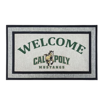 Cal Poly Mustangs Jardine 18" x 30" Welcome Doormat