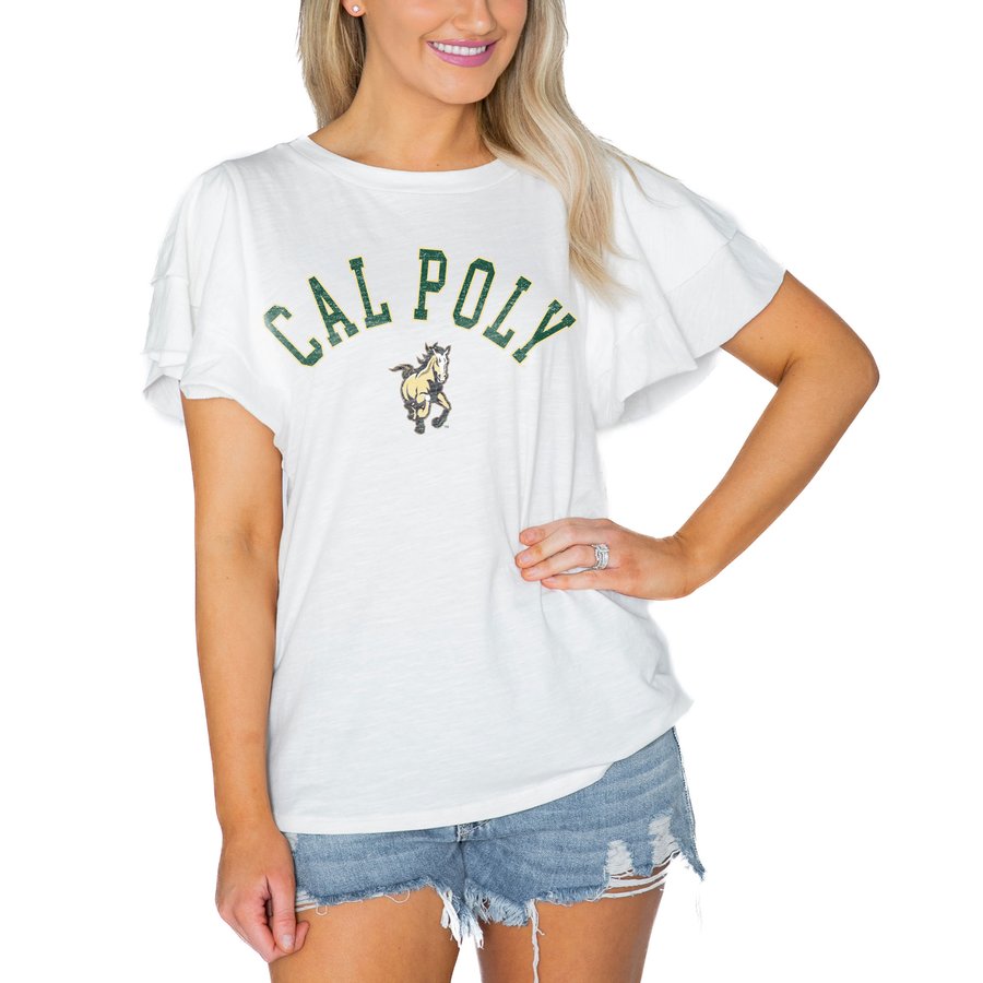 Cal Poly Racing Merch Cal Poly White Logo