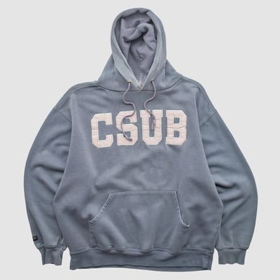 Cal State Bakersfield Roadrunners Jansport 2000s Hooded Pullover Sweatshirt - Gray - M by Fanatics Real Vintage