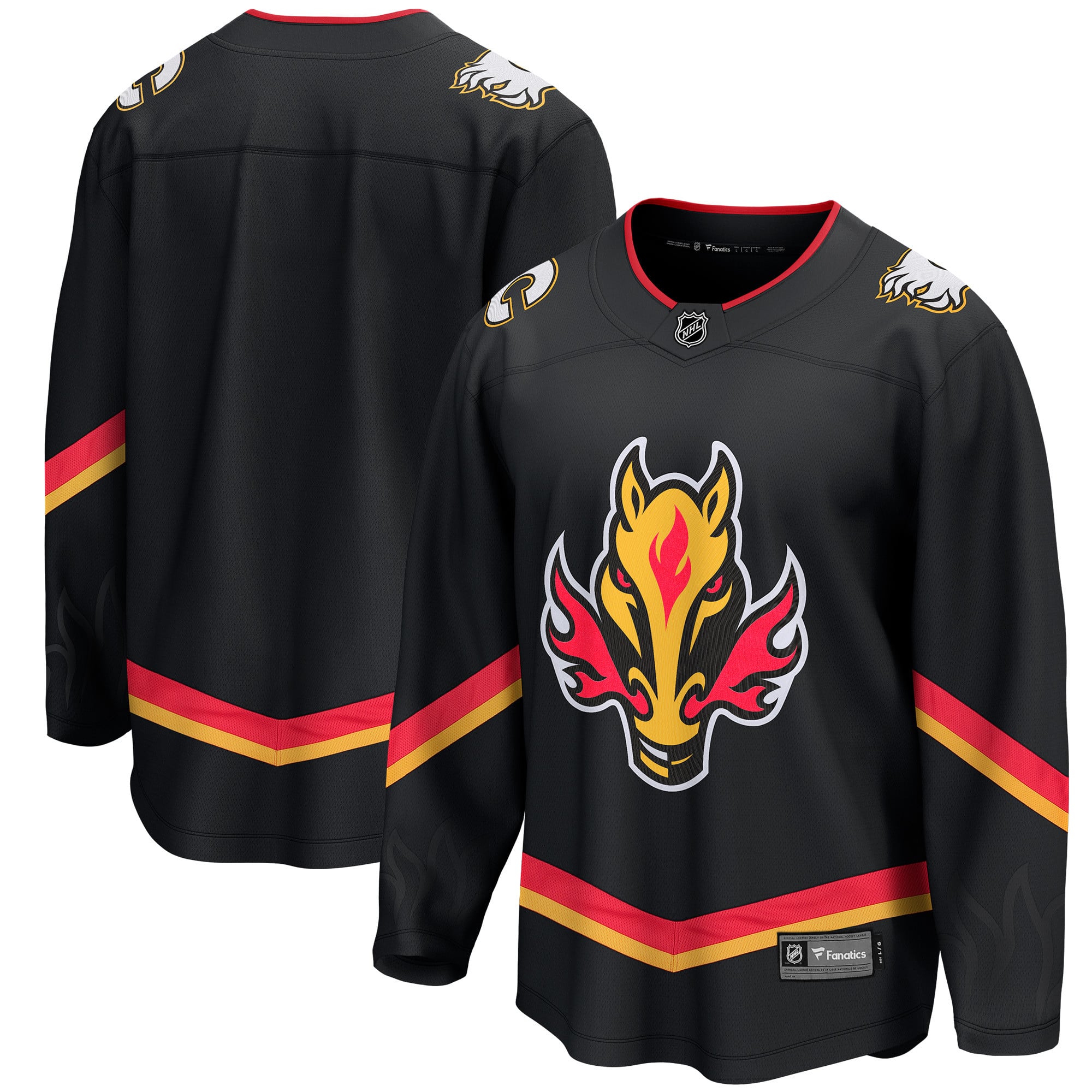 CALGARY FLAMES (カルガリーフレーム)アイスホッケーシャツ 【公式通販】