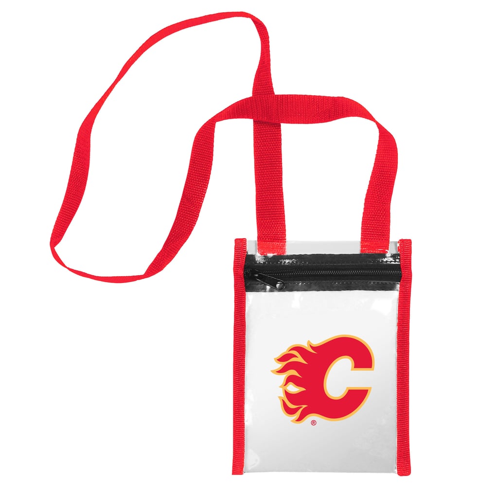 Calgary Flames FOCO To Go Clear - Sac fourre-tout à bandoulière