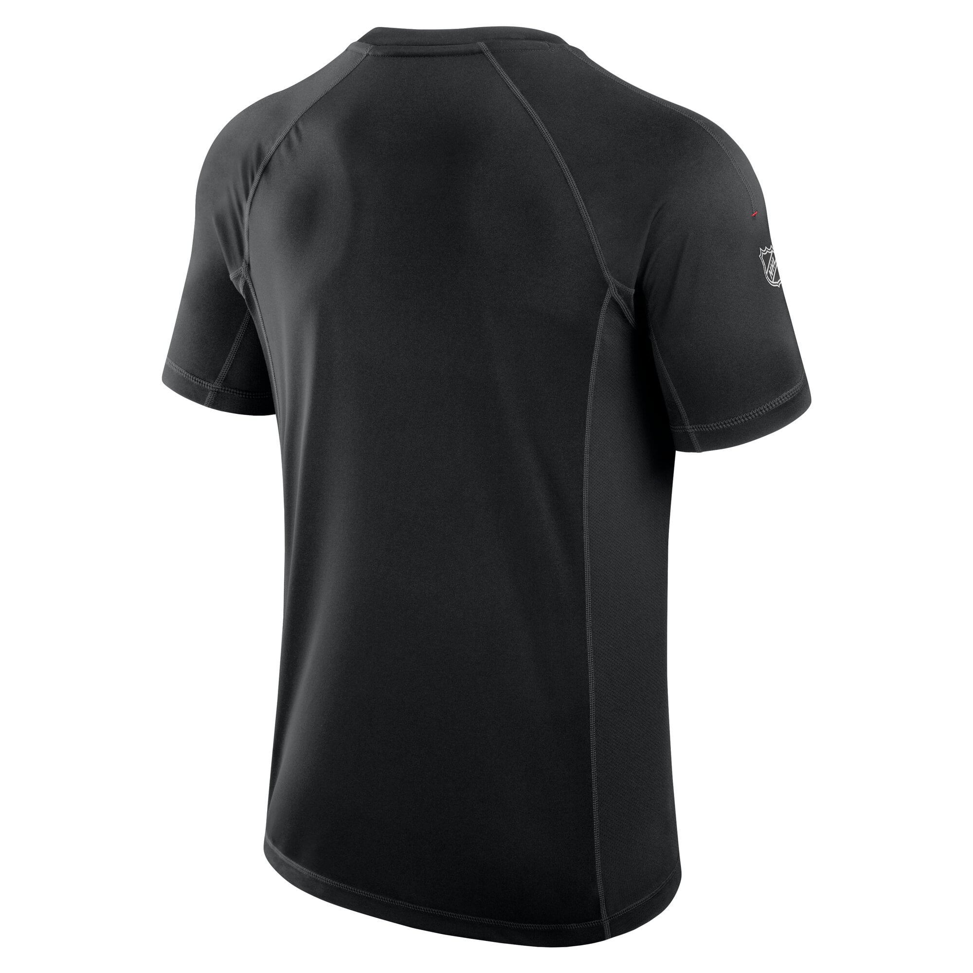 T-shirt technique authentique Pro Rink Calgary Flames Fanatics pour homme noir