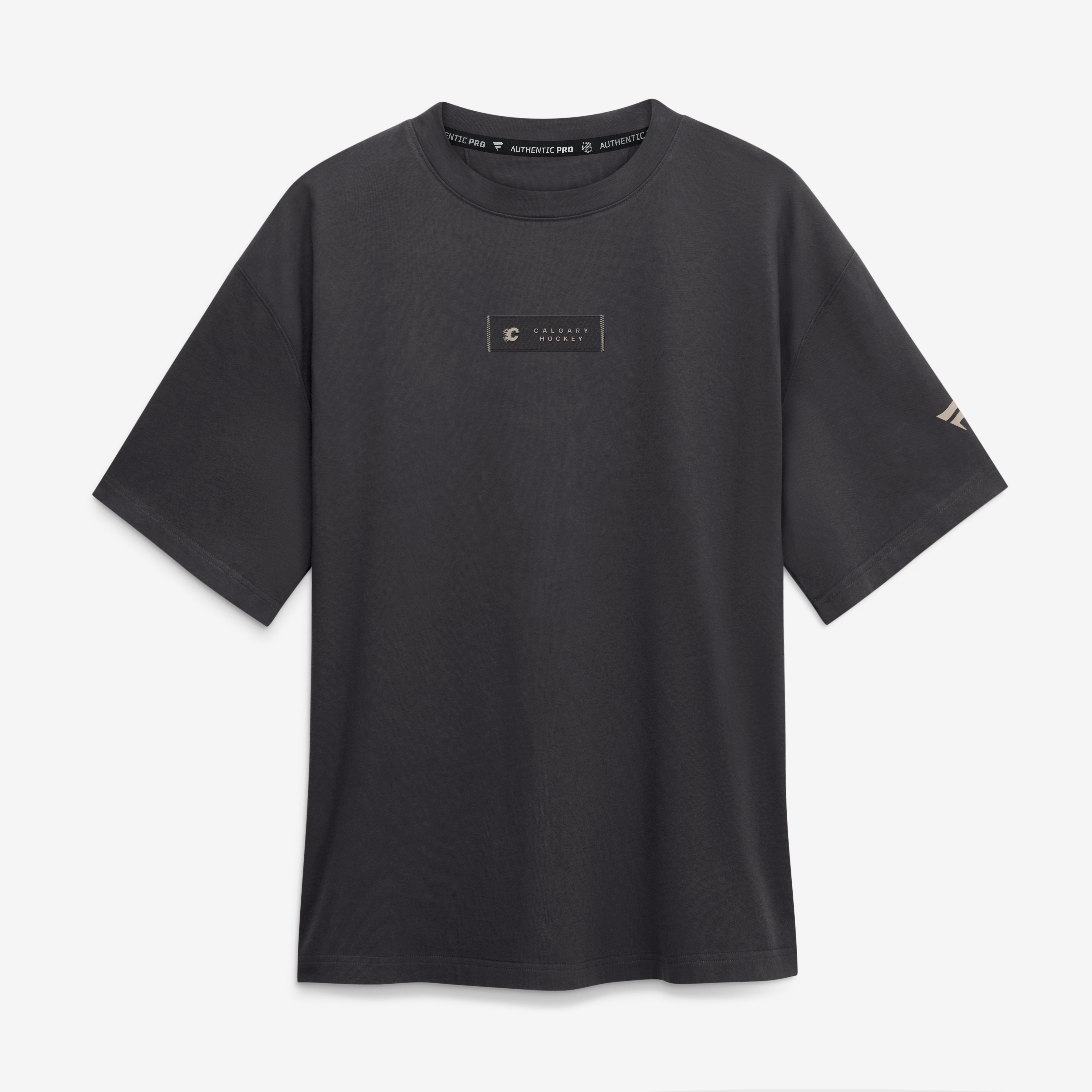 T-shirt authentique de route professionnel pour homme Fanatics Flambeaux Calgary