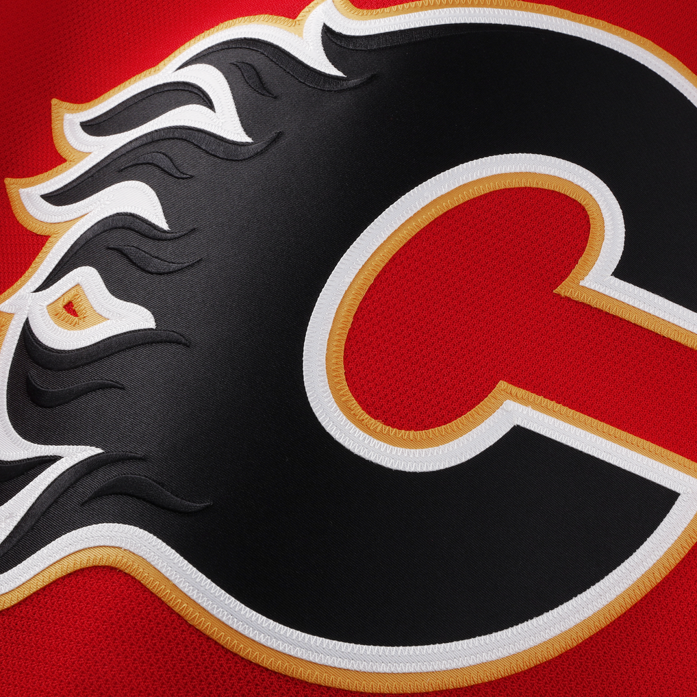 Men's Calgary Flames Jonathan Huberdeau Fanatics Red Alternate Premium ...