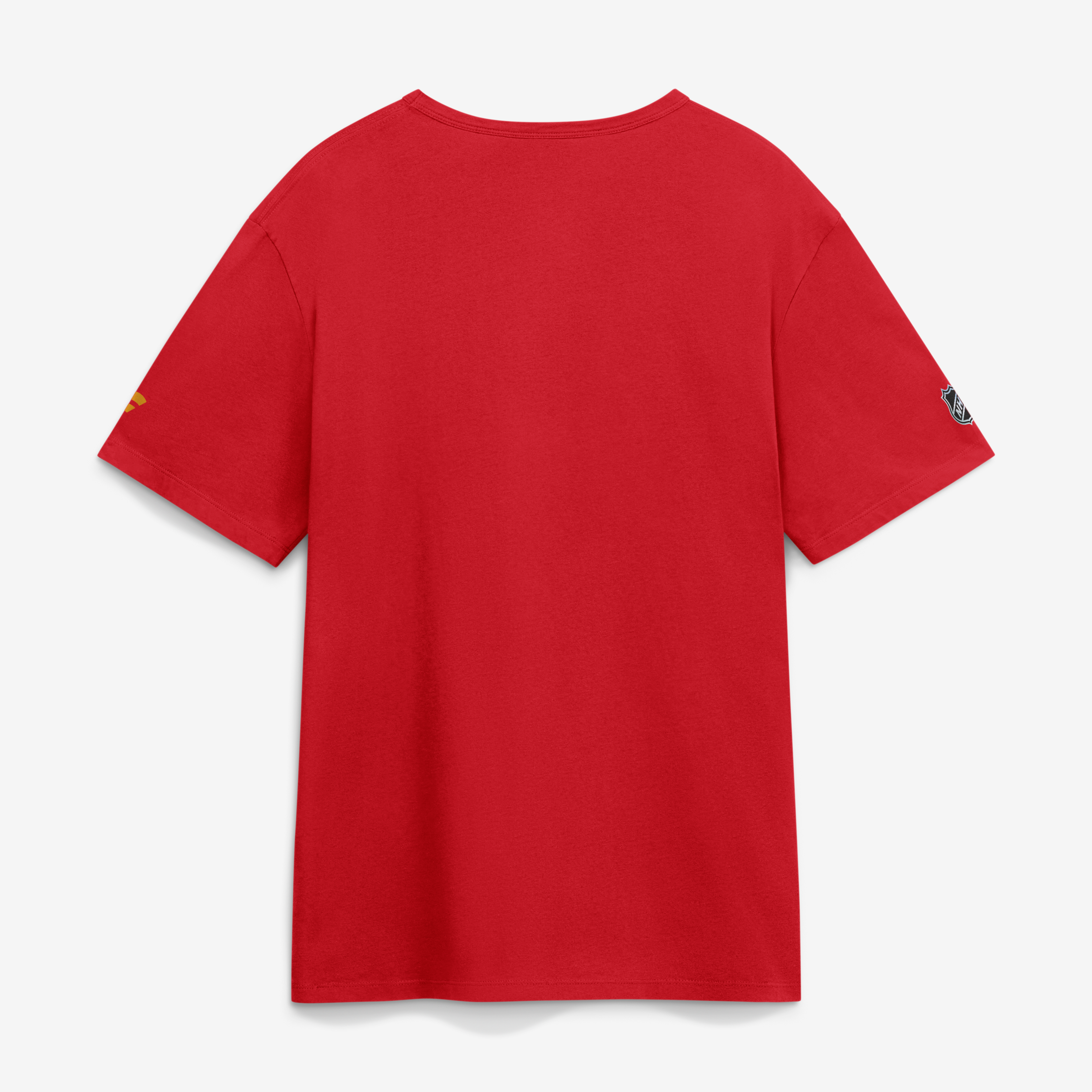 Men's Fanatics Red Calgary Flames Authentic Pro Primary Logo T-Shirt