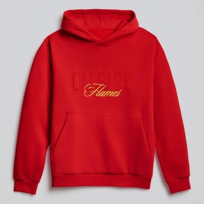 Men's Calgary Flames lululemon True Red Steady State Pullover Hoodie