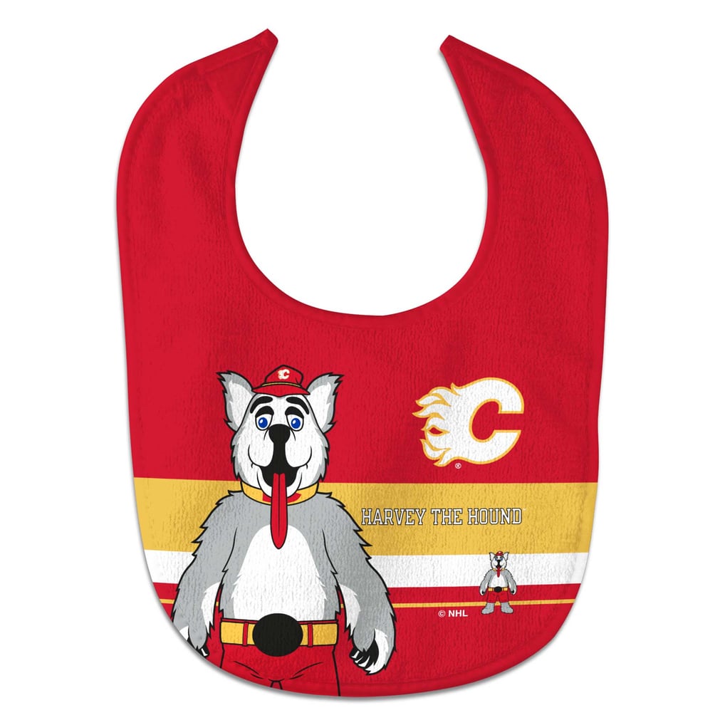 Bavoir bébé mascotte WinCraft All Pro des Flames de Calgary