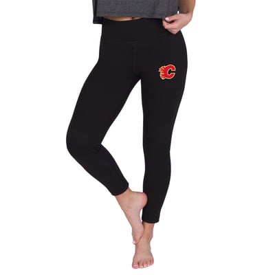 Calgary Flames Concepts Sport Women's Sentry Knit Leggings - Black