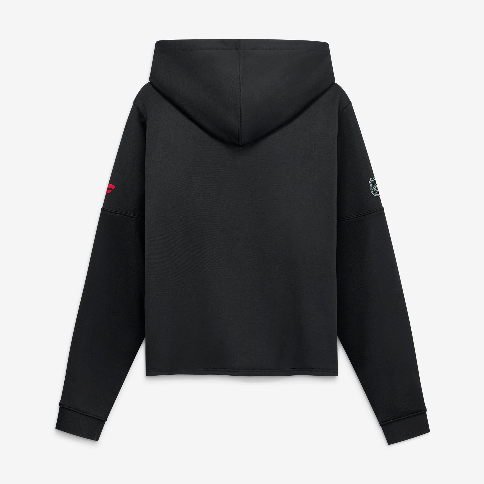 Women's Fanatics Black Calgary Flames Authentic Pro Rink Full-Zip Hoodie