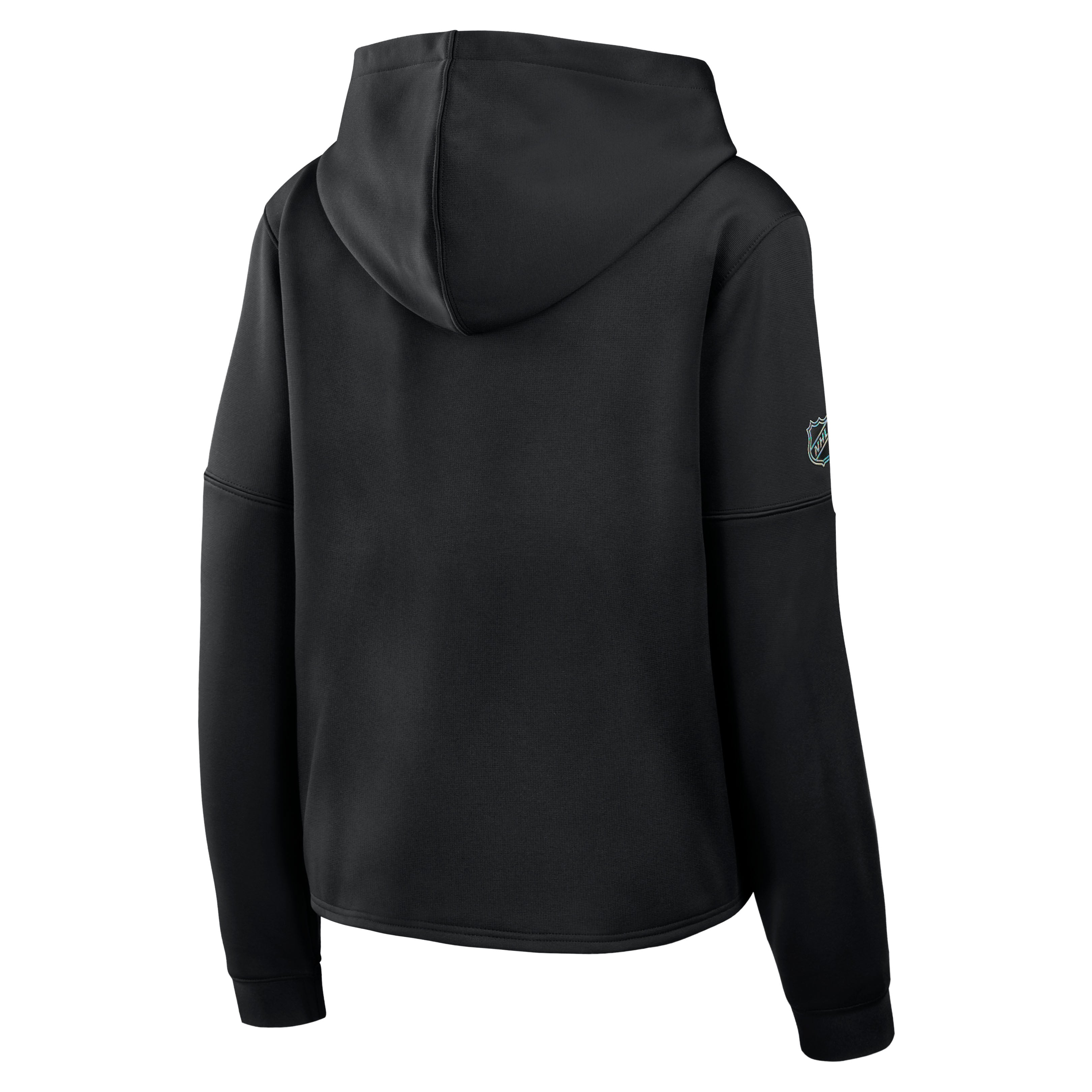 Women's Fanatics Black Calgary Flames Authentic Pro Rink Full-Zip Hoodie