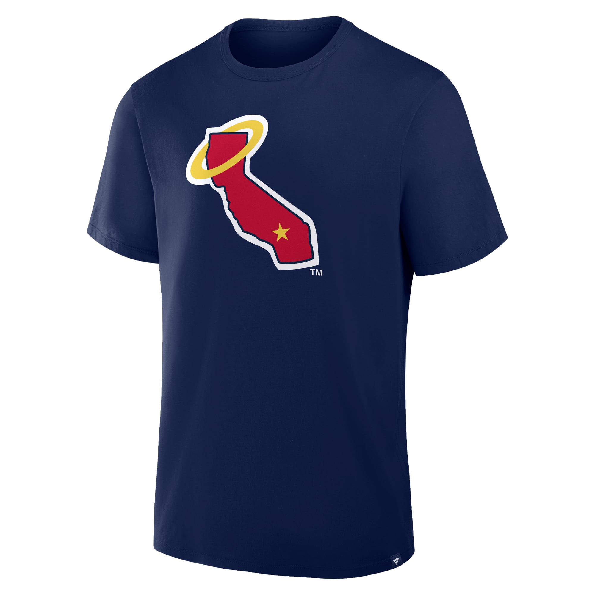 T-shirt Fanatics Navy Los Angeles Angels avec logo alternatif Legacy pour homme