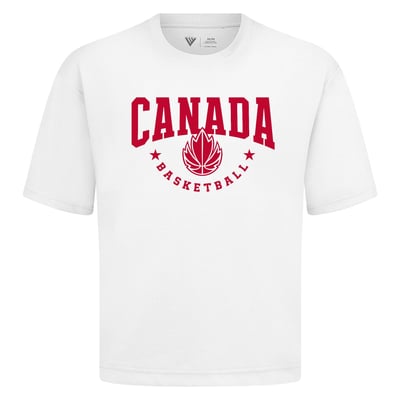 T-shirt Canada Basketball Levelwear Archway - Blanc