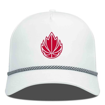 Casquette ajustable Gordon de Canada Basketball Levelwear - Blanche