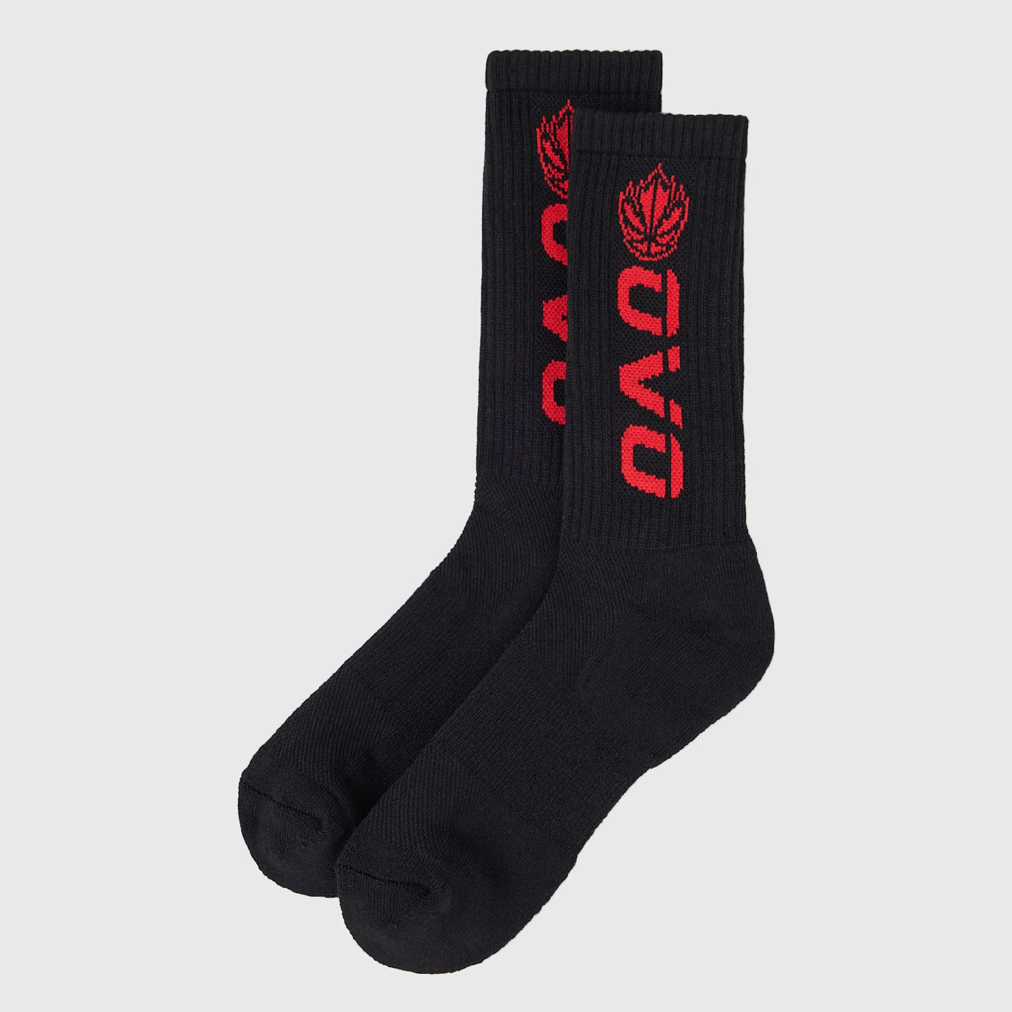 Men's OVO White Canada Basketball Crew Socks