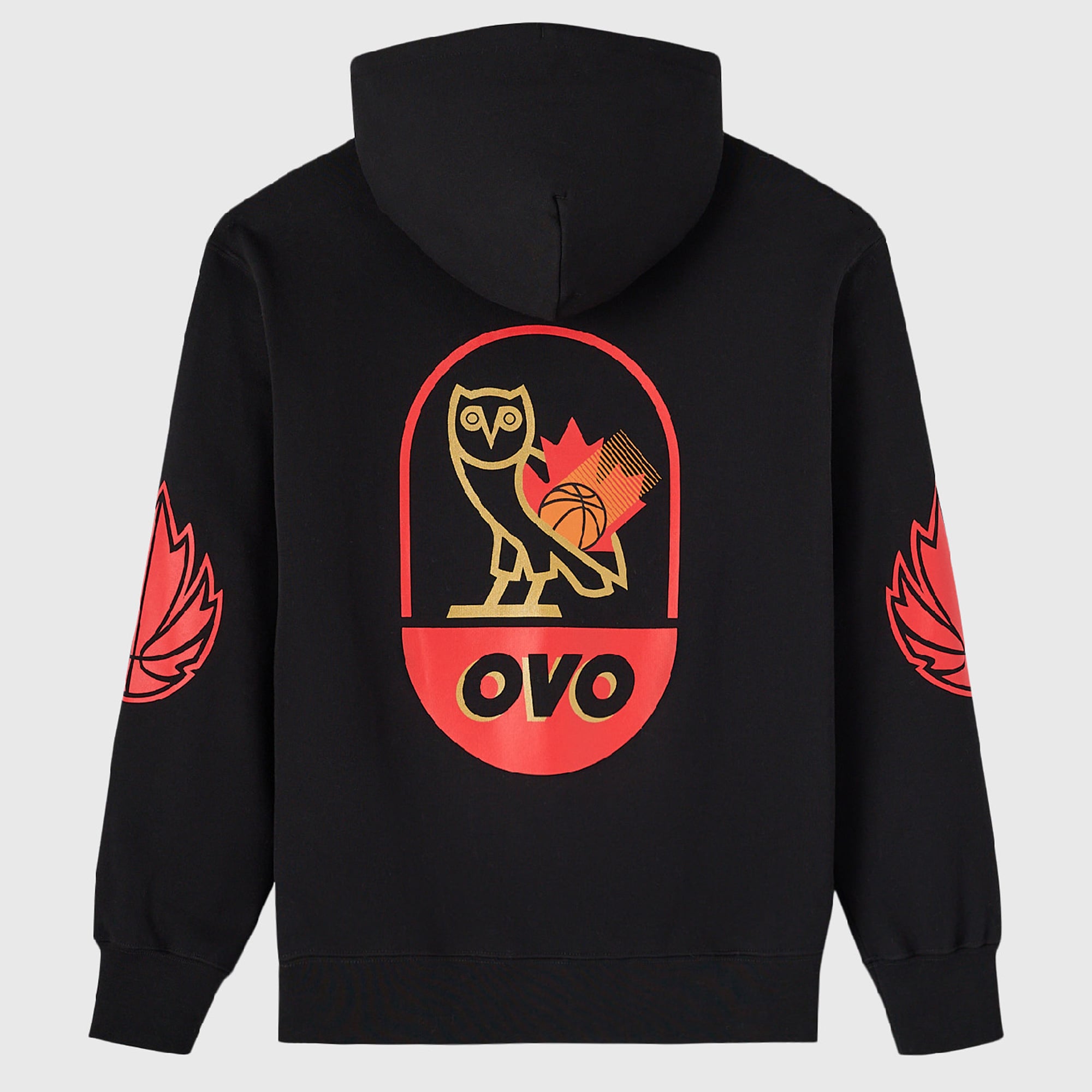 Men's OVO Gray Canada Basketball Hoodie